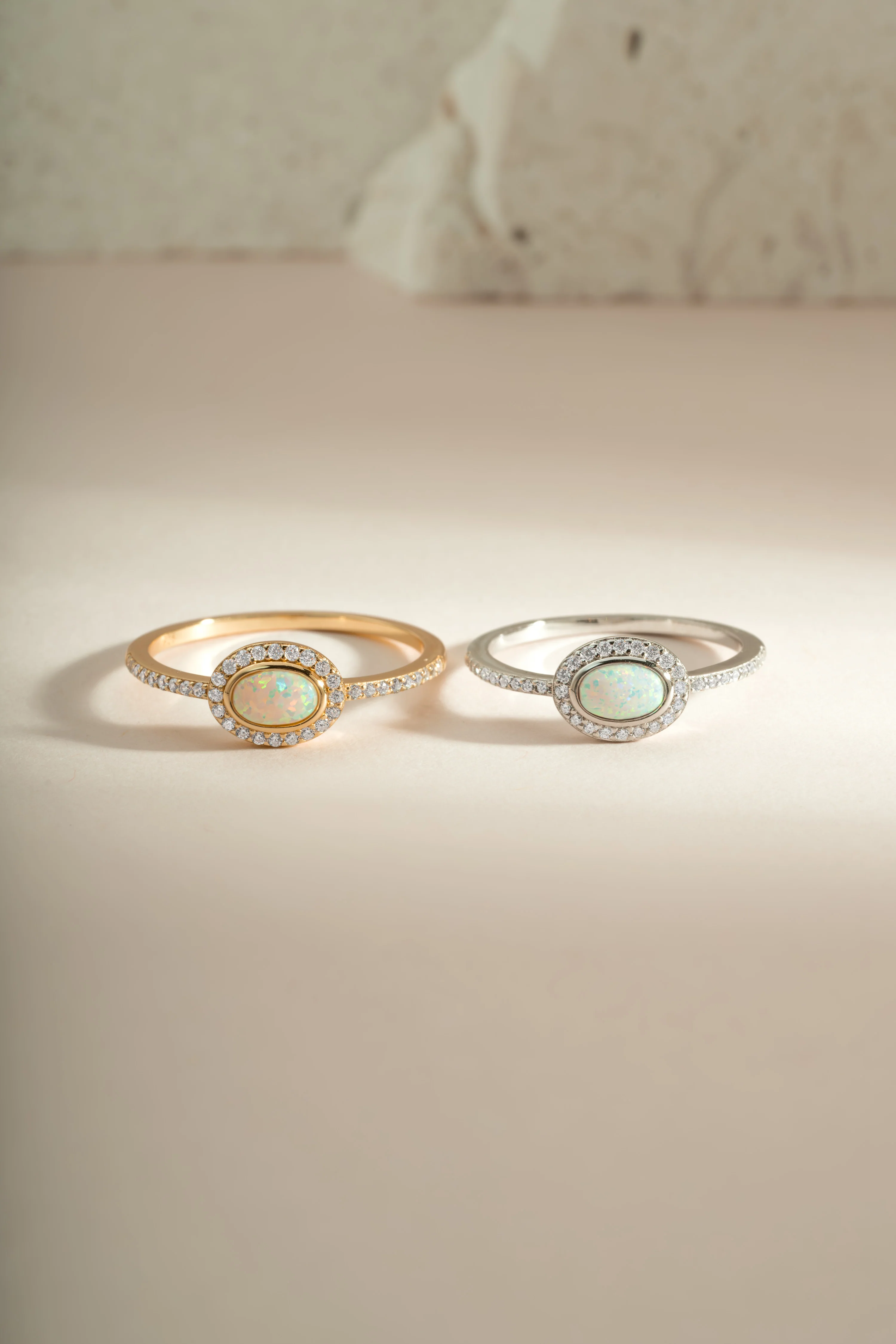 Opal Halo Ring - Image 2