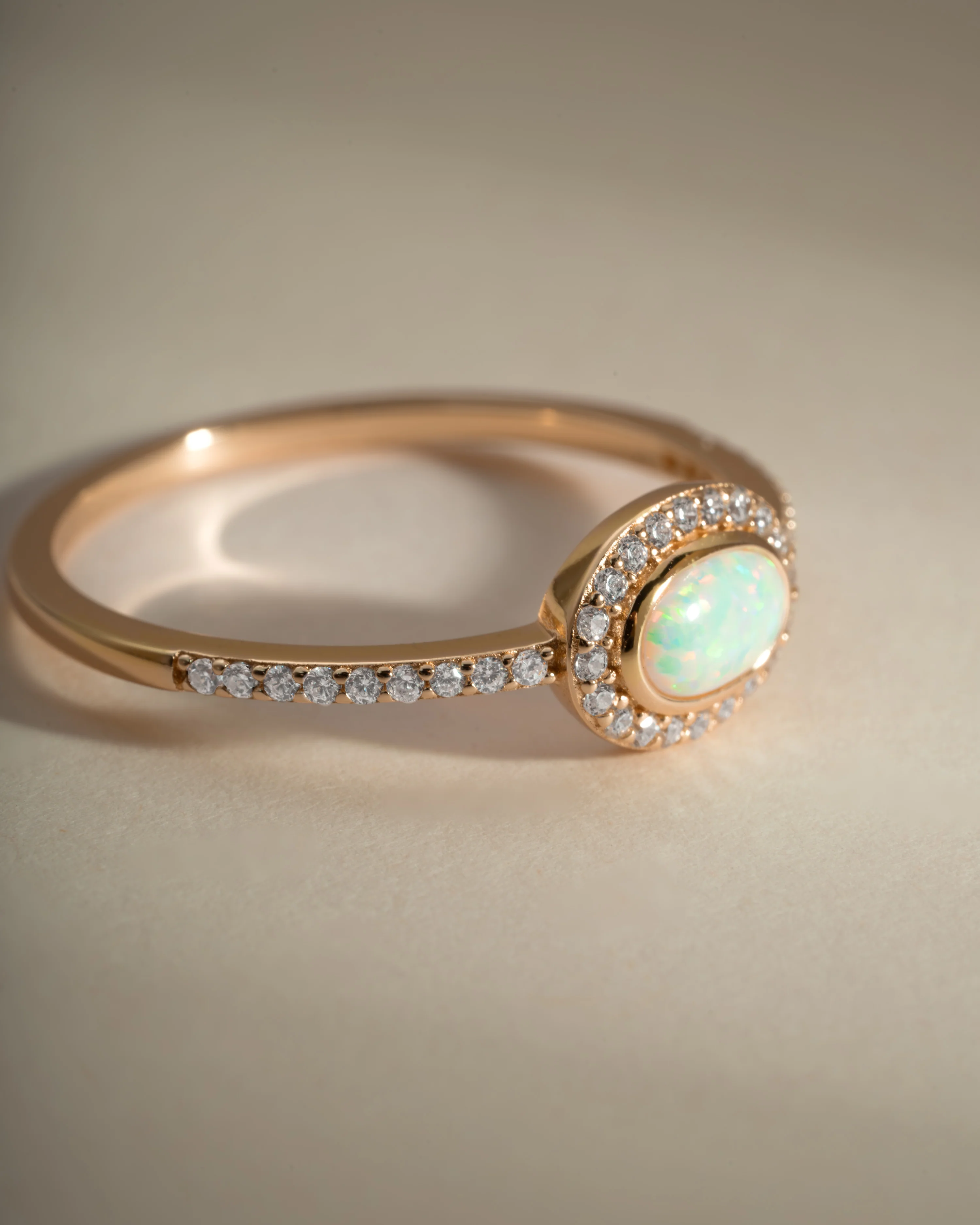 Opal Halo Ring - Image 6