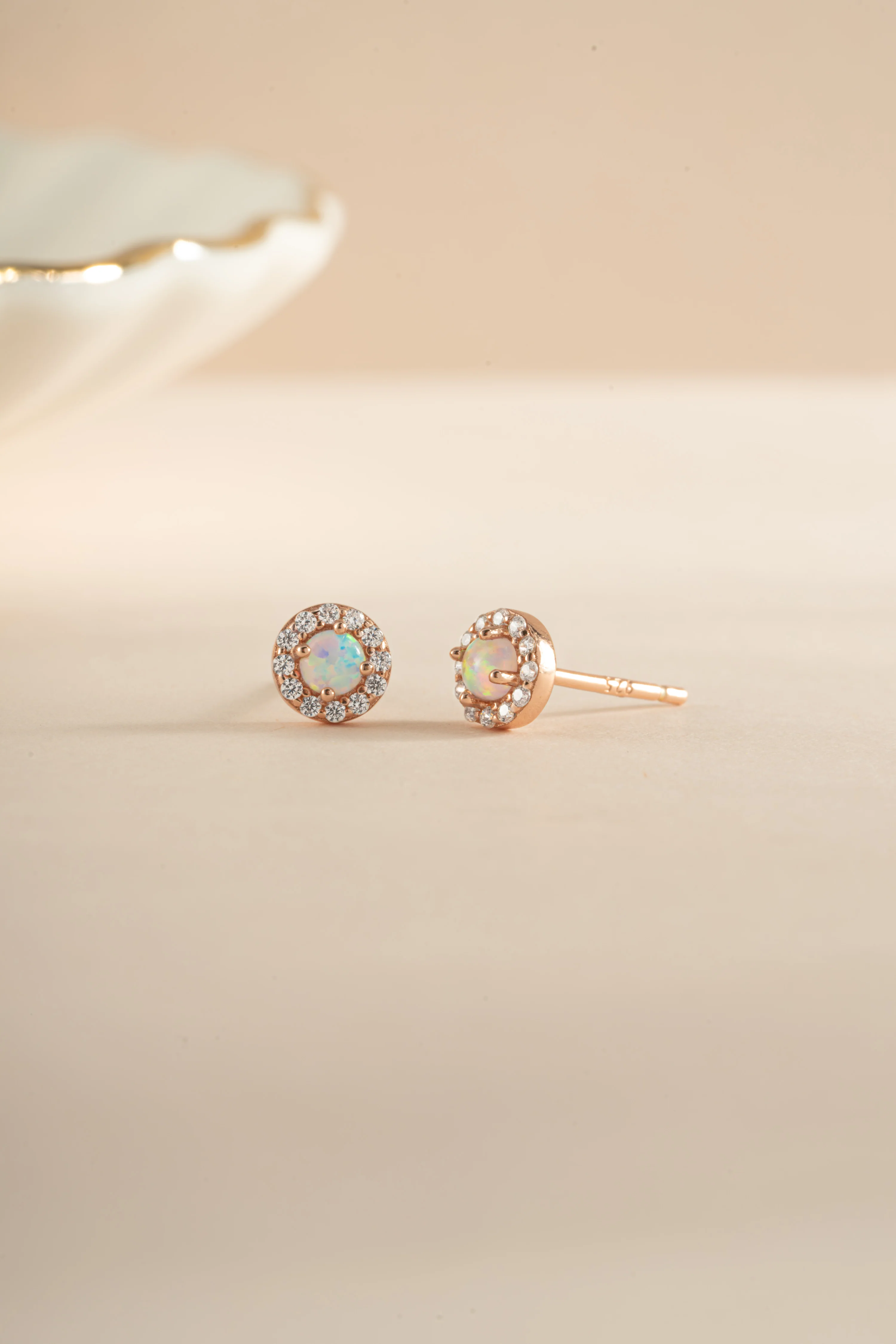 Opal Halo Studs - Image 4