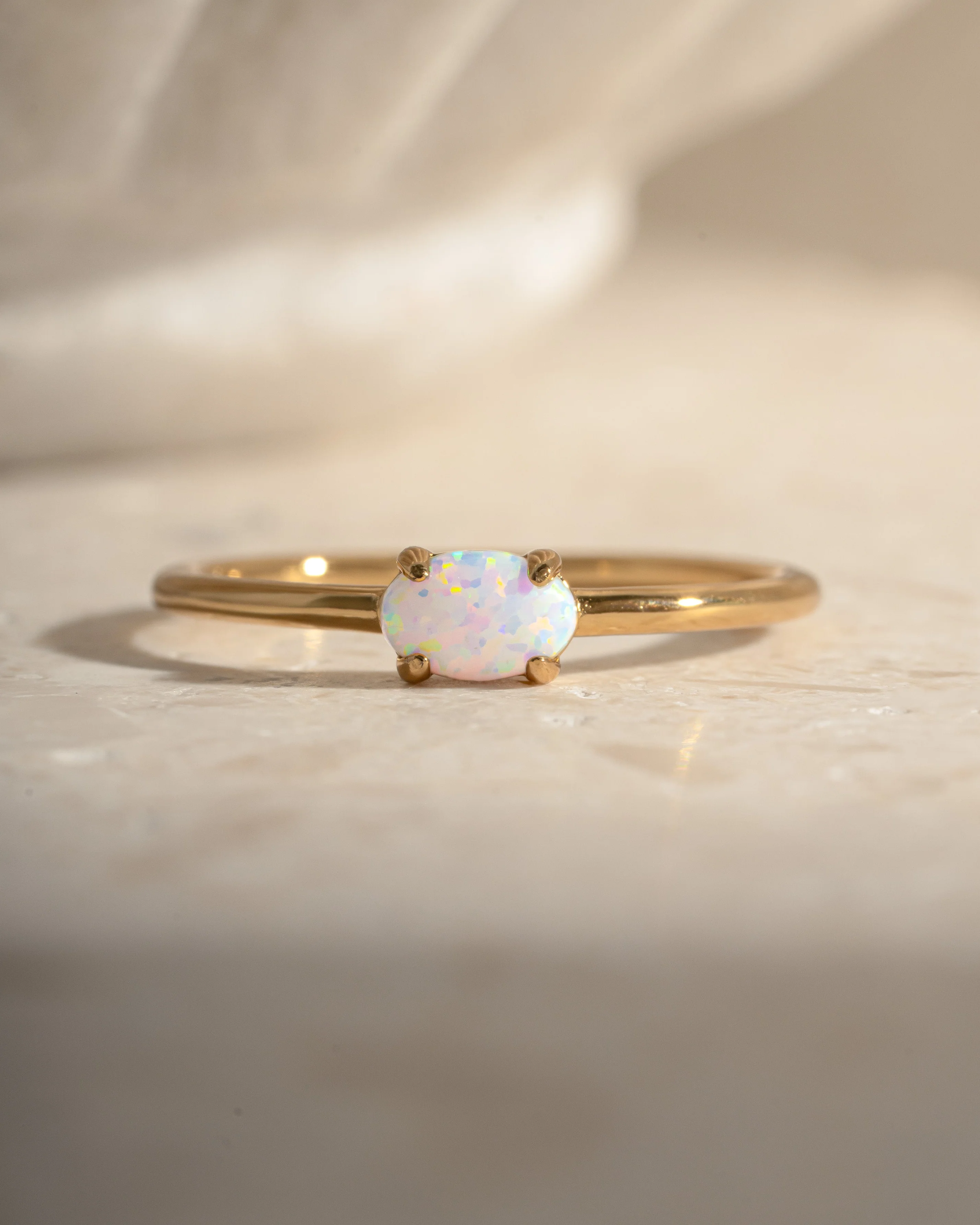 Opal Oval Ring - Image 5