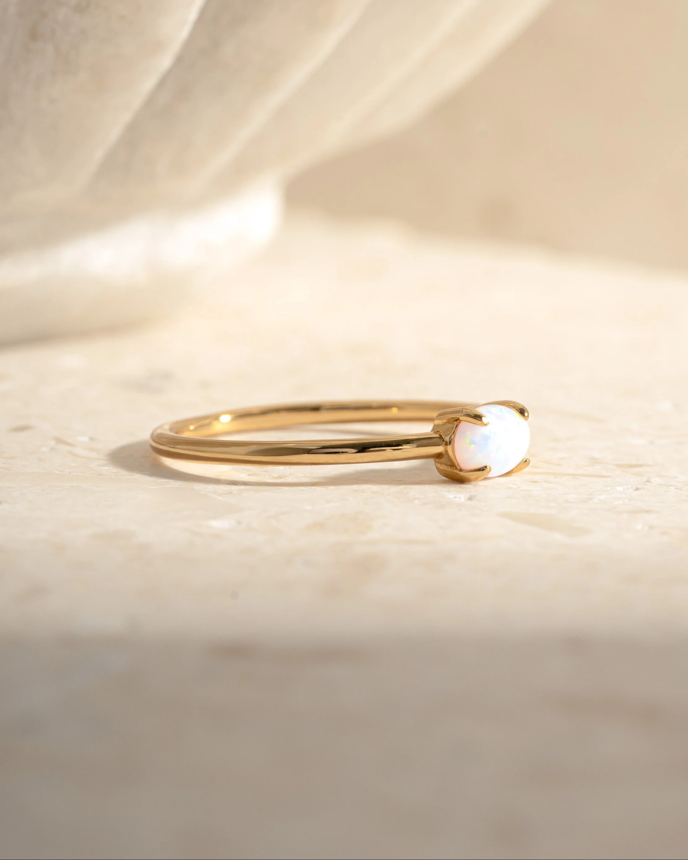 Opal Oval Ring - Image 6