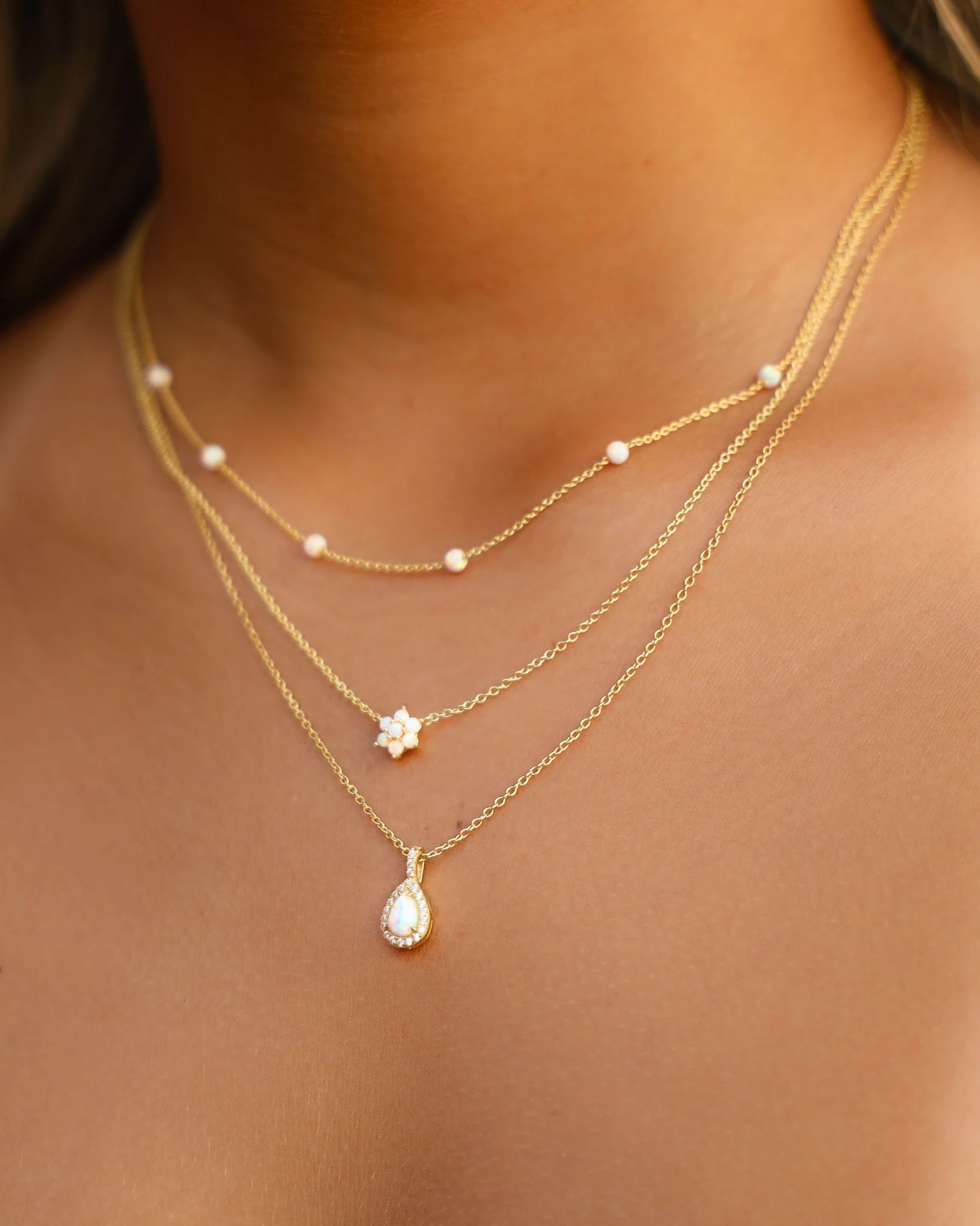 Opal Pear Pendant - Image 7