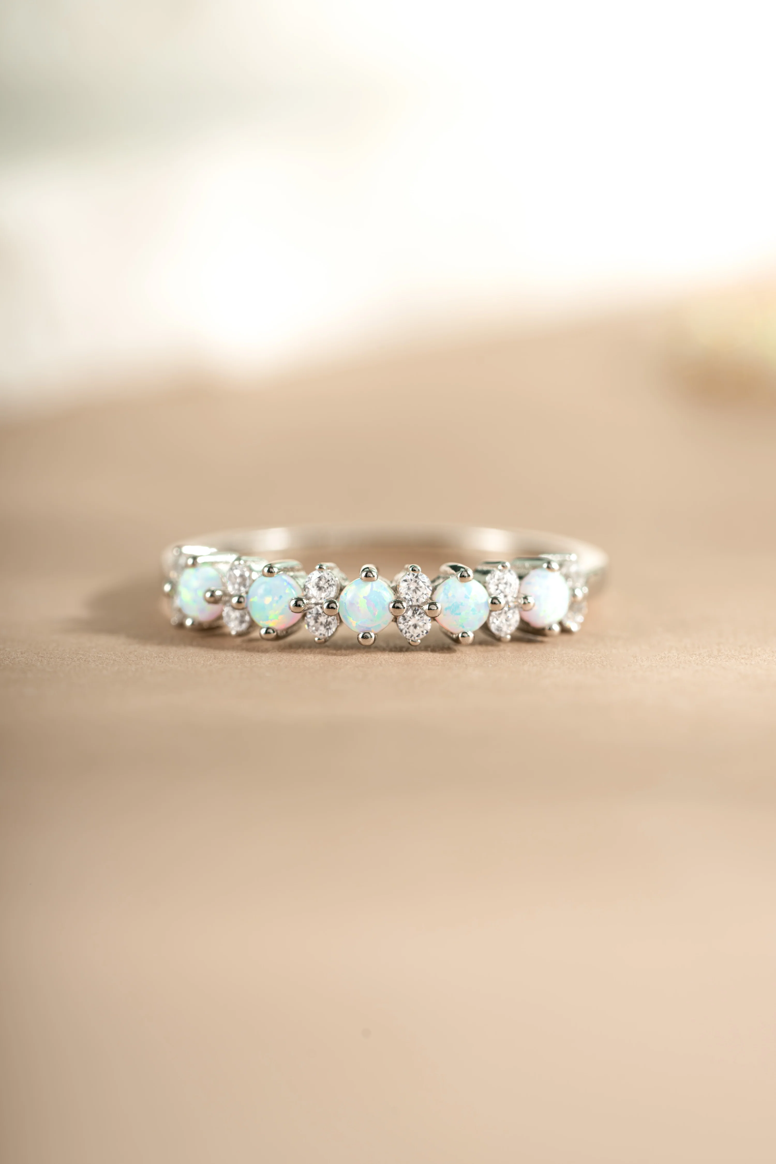 Opal Stephanie Stacking Ring - Image 8