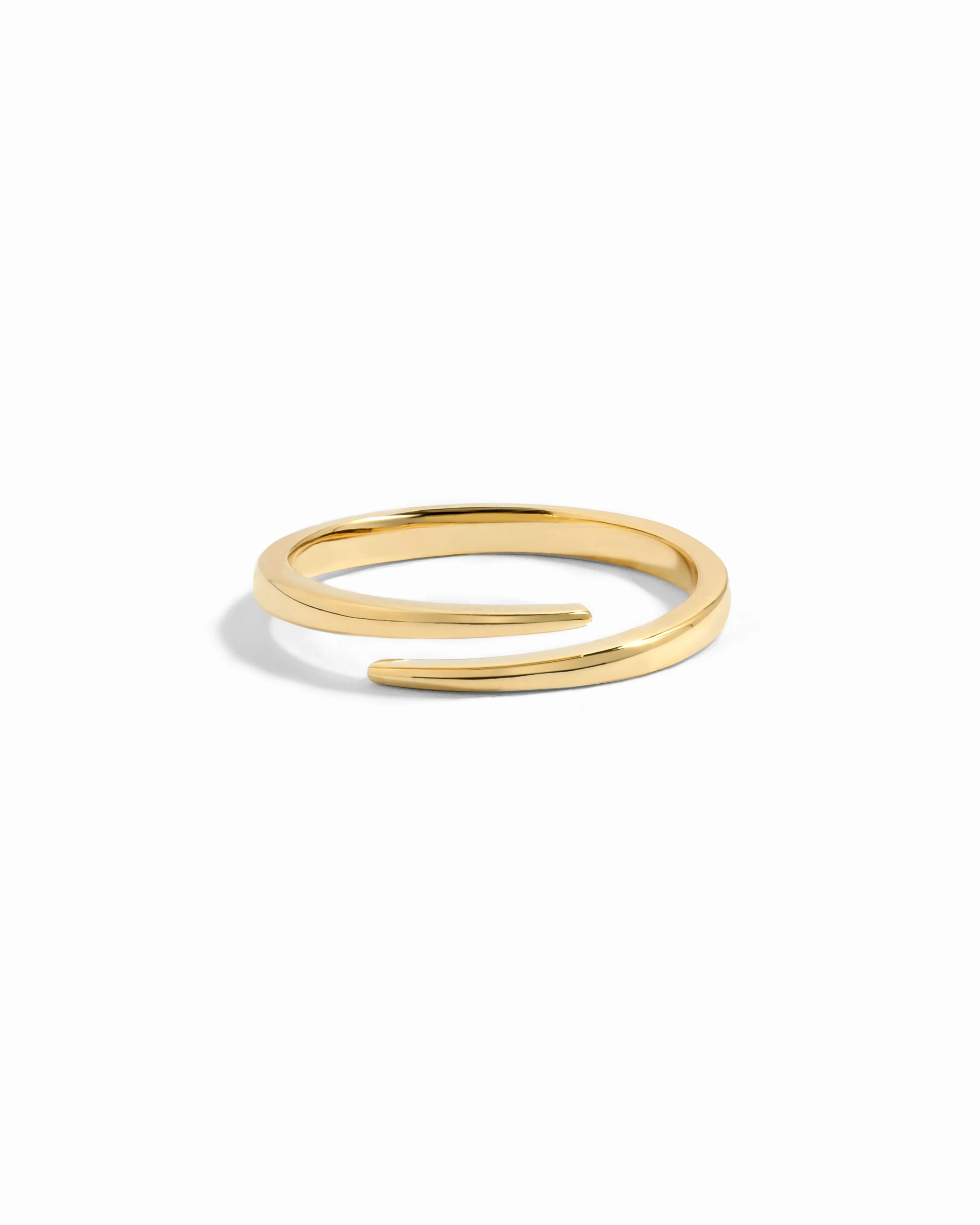 Open Spiral Ring