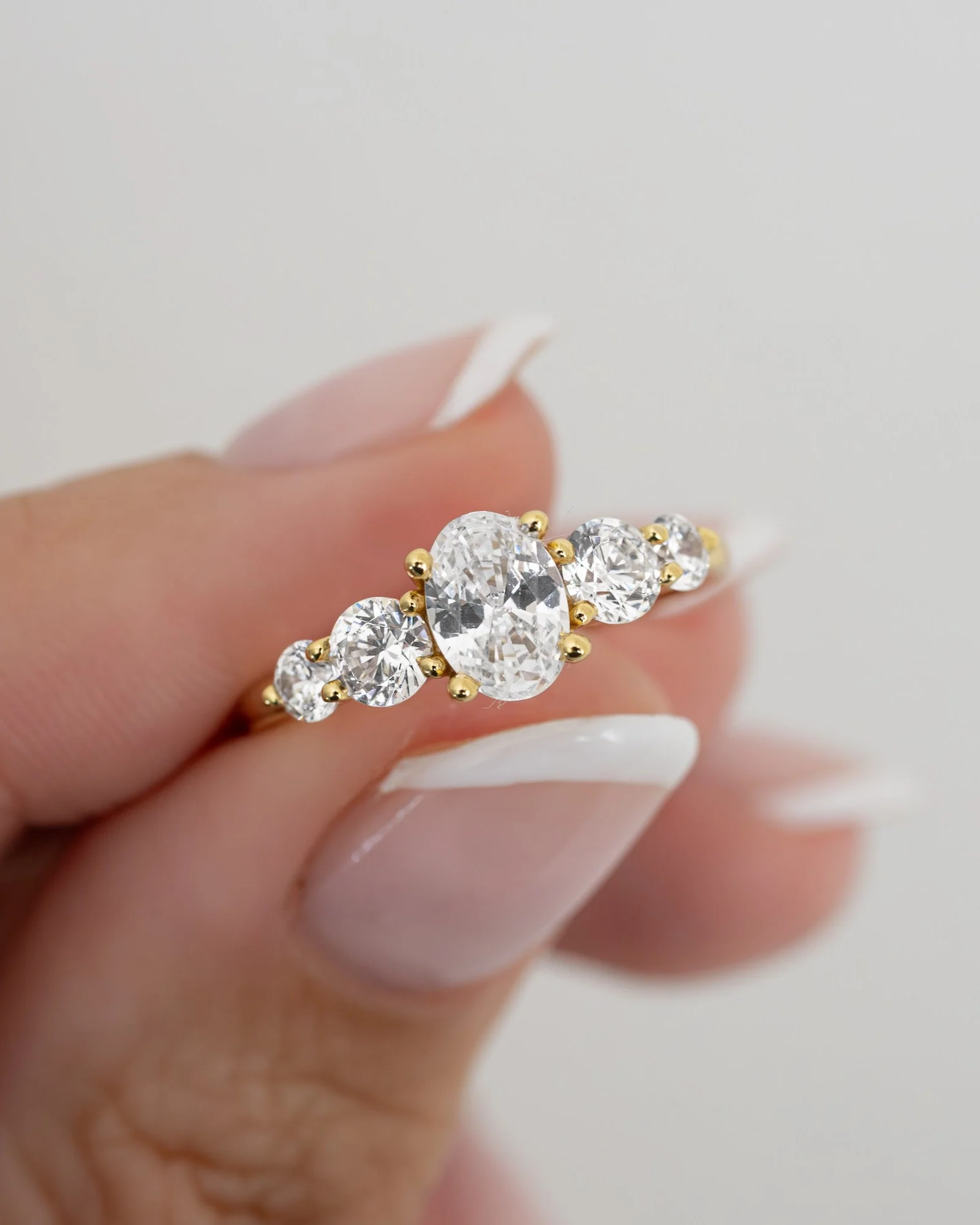 Oval Cluster Ring - Image 2