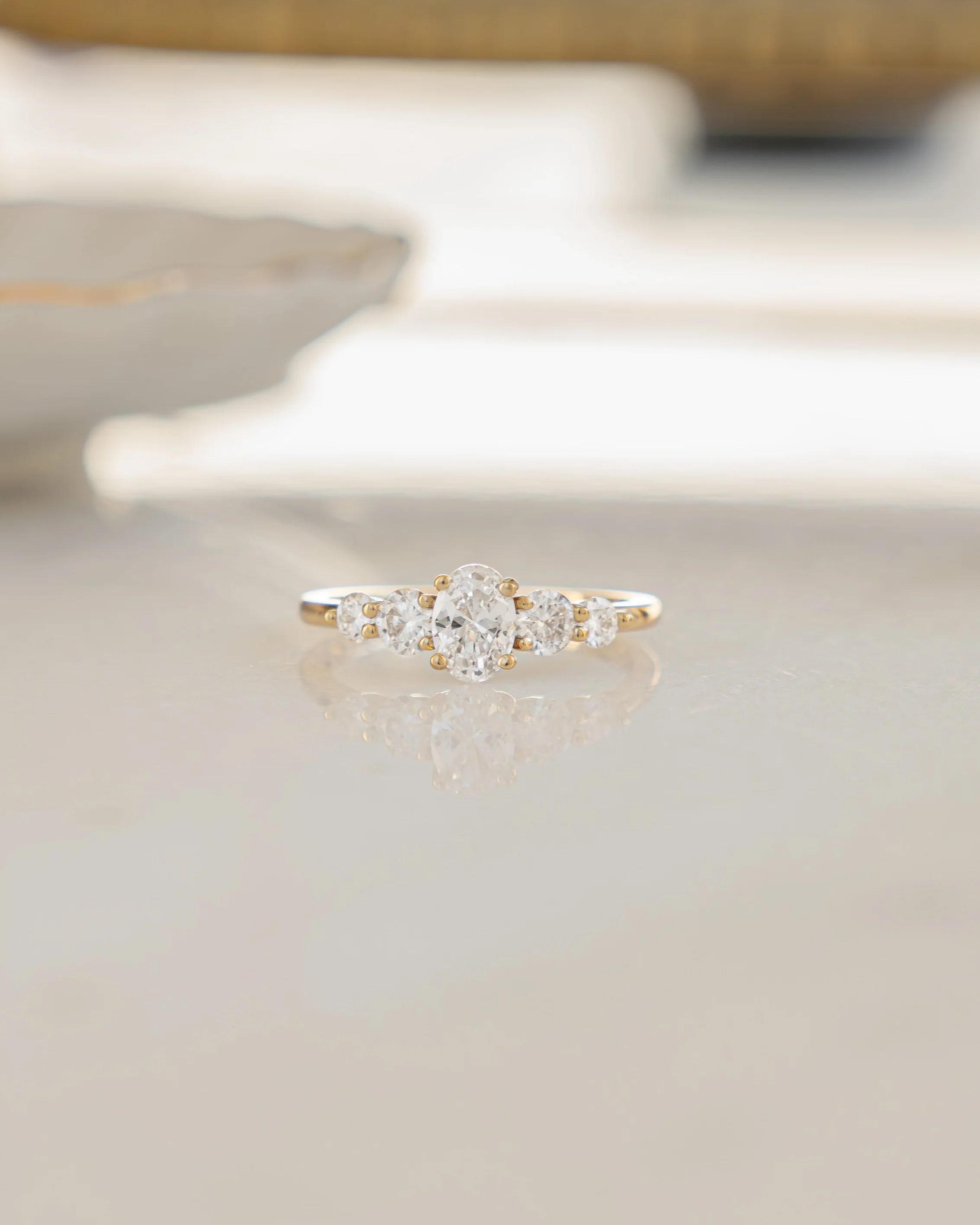 Oval Cluster Ring - Image 8