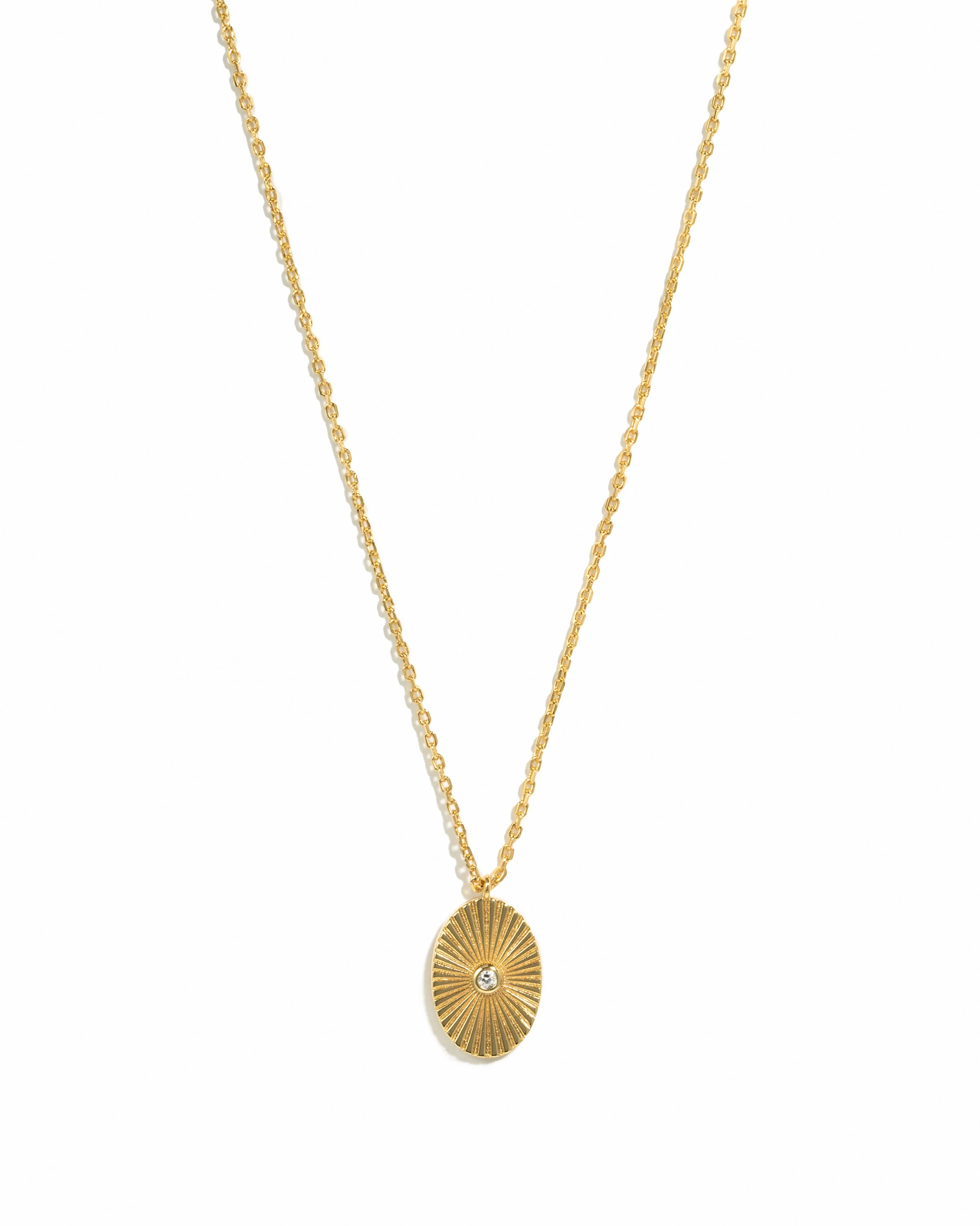 Oval Medallion Necklace