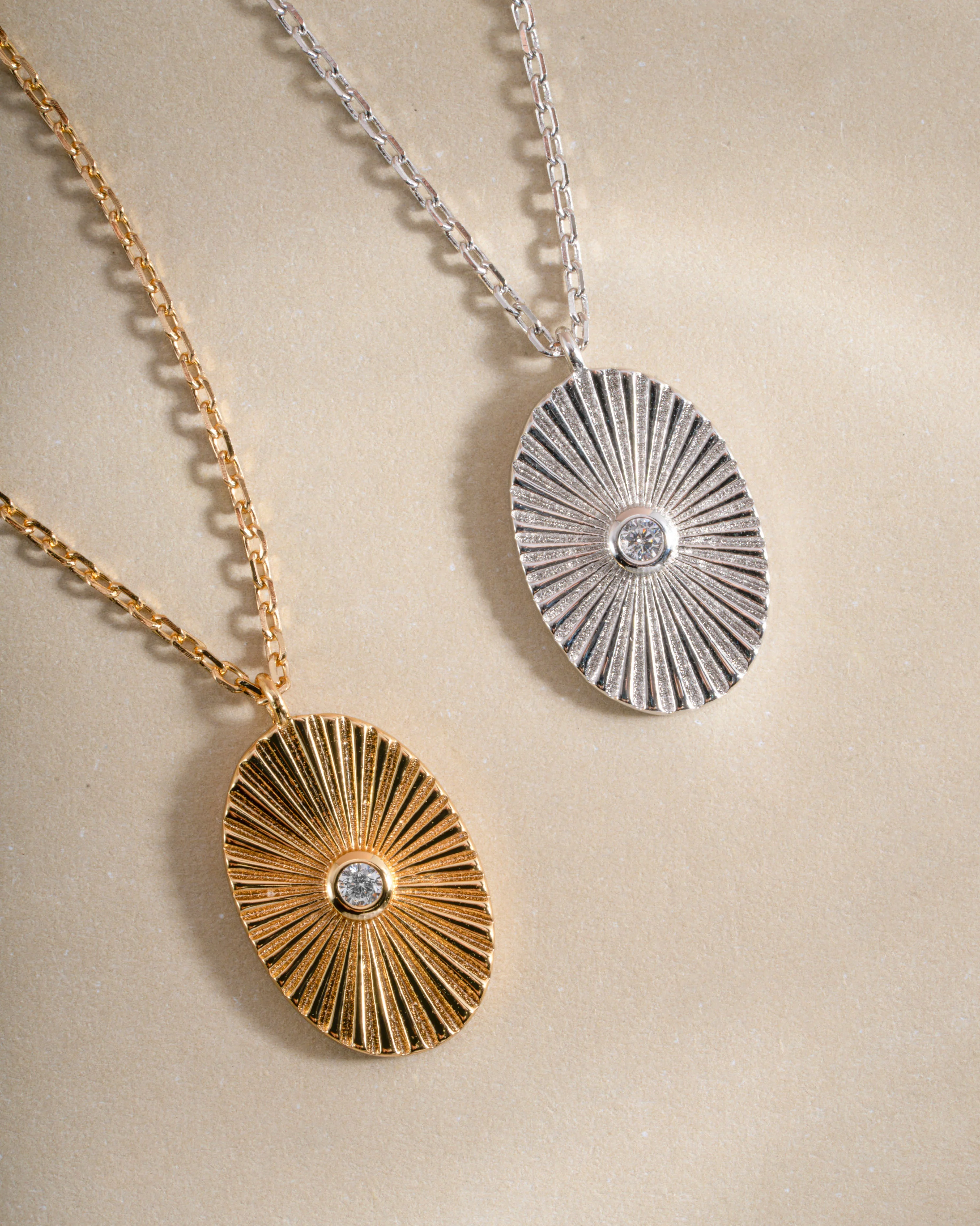 Oval Medallion Necklace - Image 9