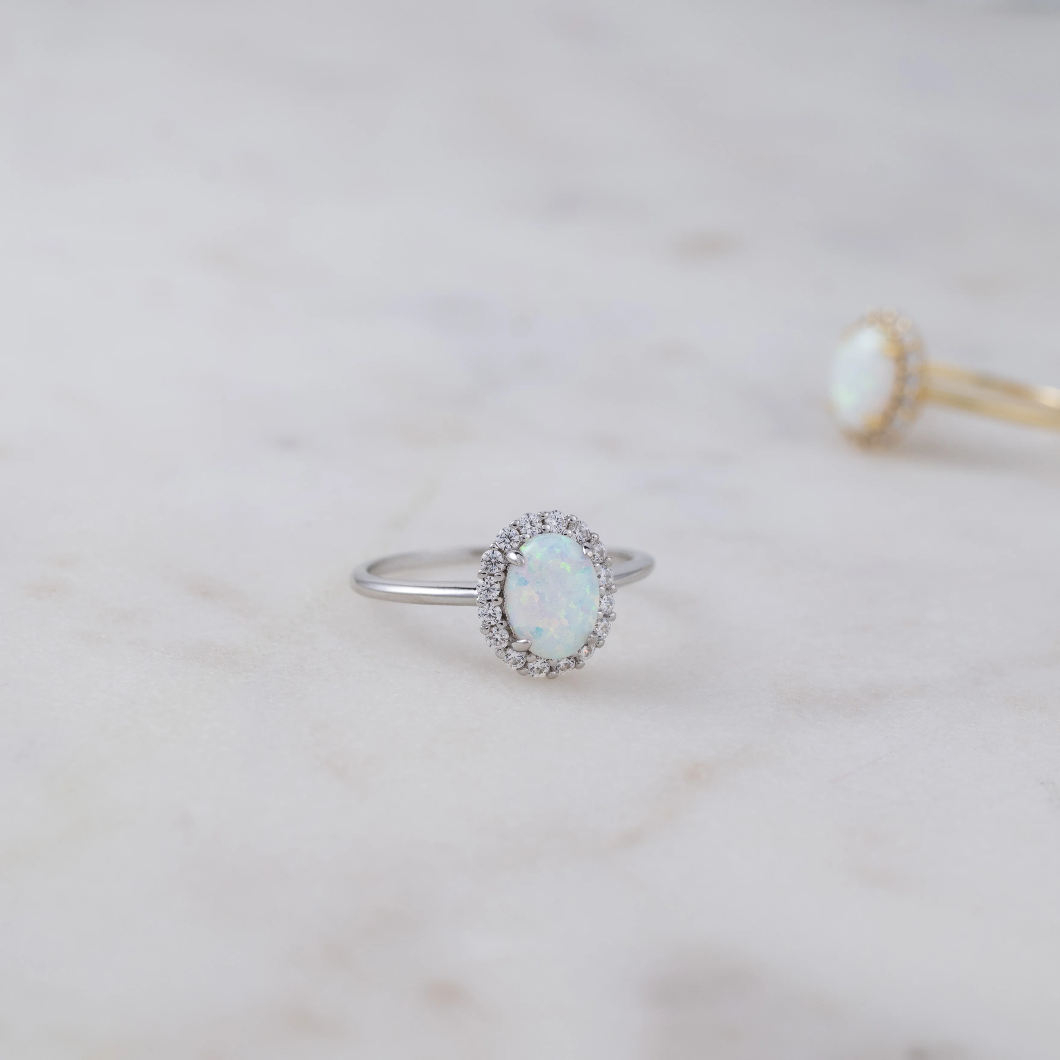Oval Opal Ring - Image 6