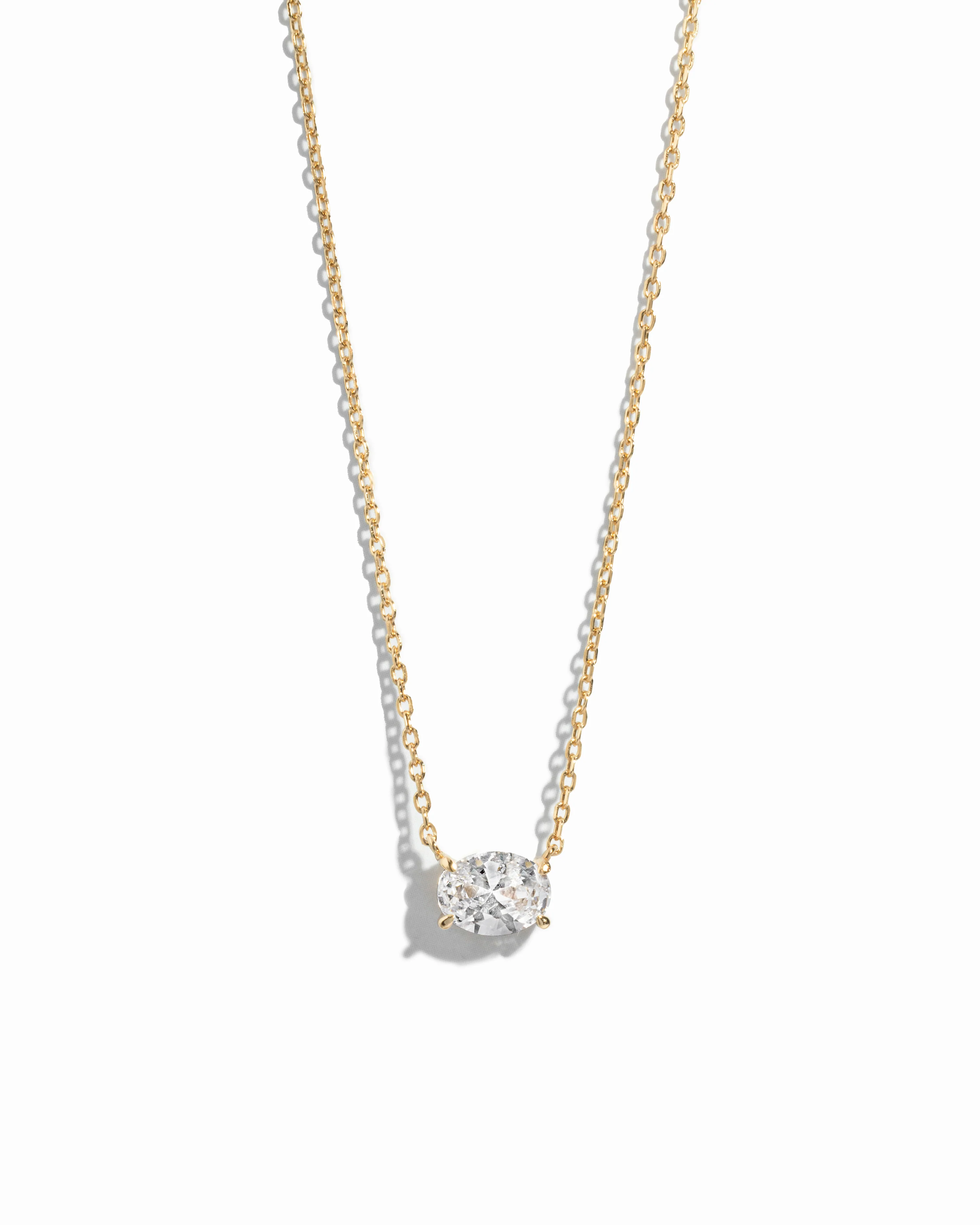 Oval Pendant Necklace