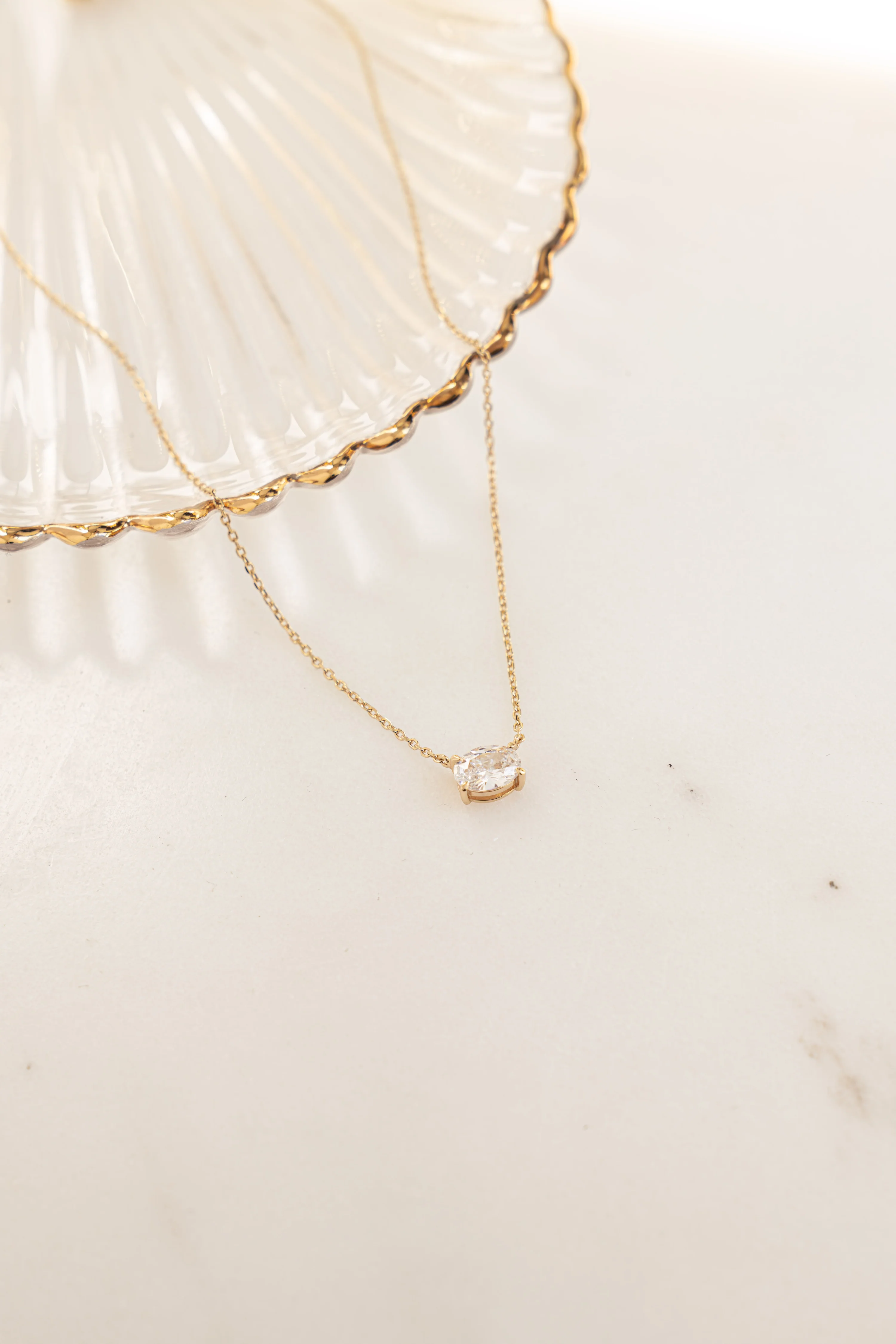 Oval Pendant Necklace - Image 5