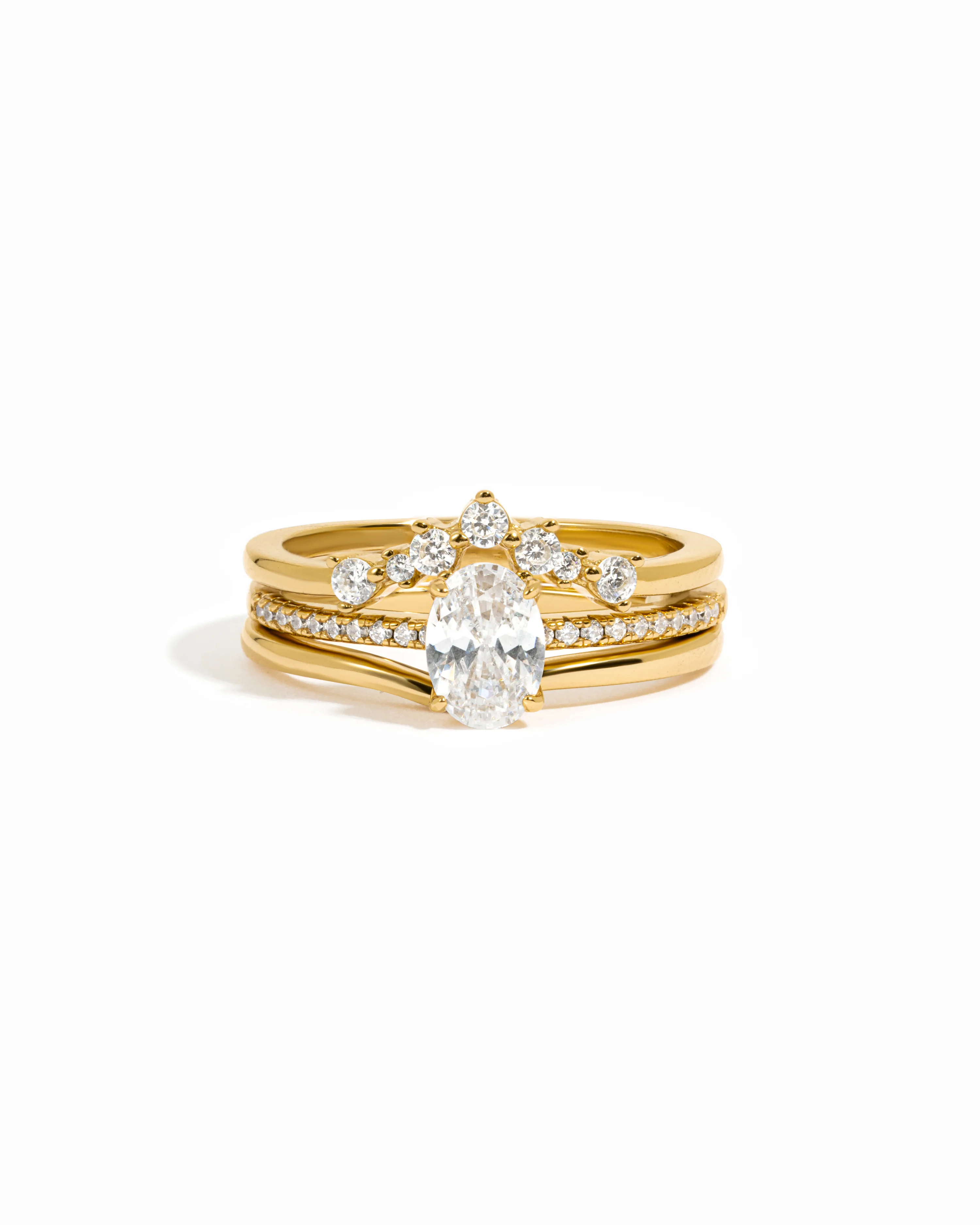 Oval Ring Set