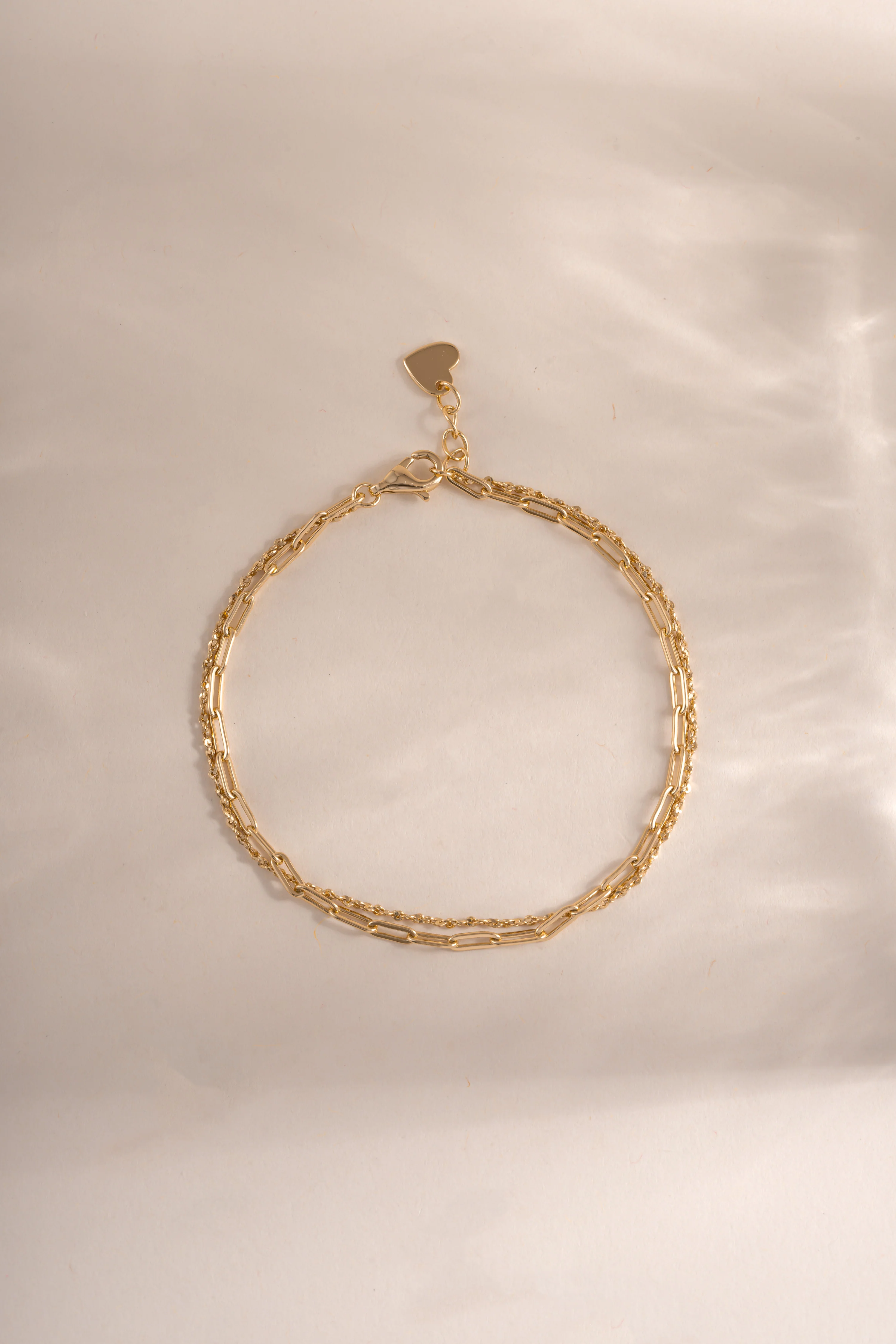 Paperclip & Chain Bracelet Set - Image 8