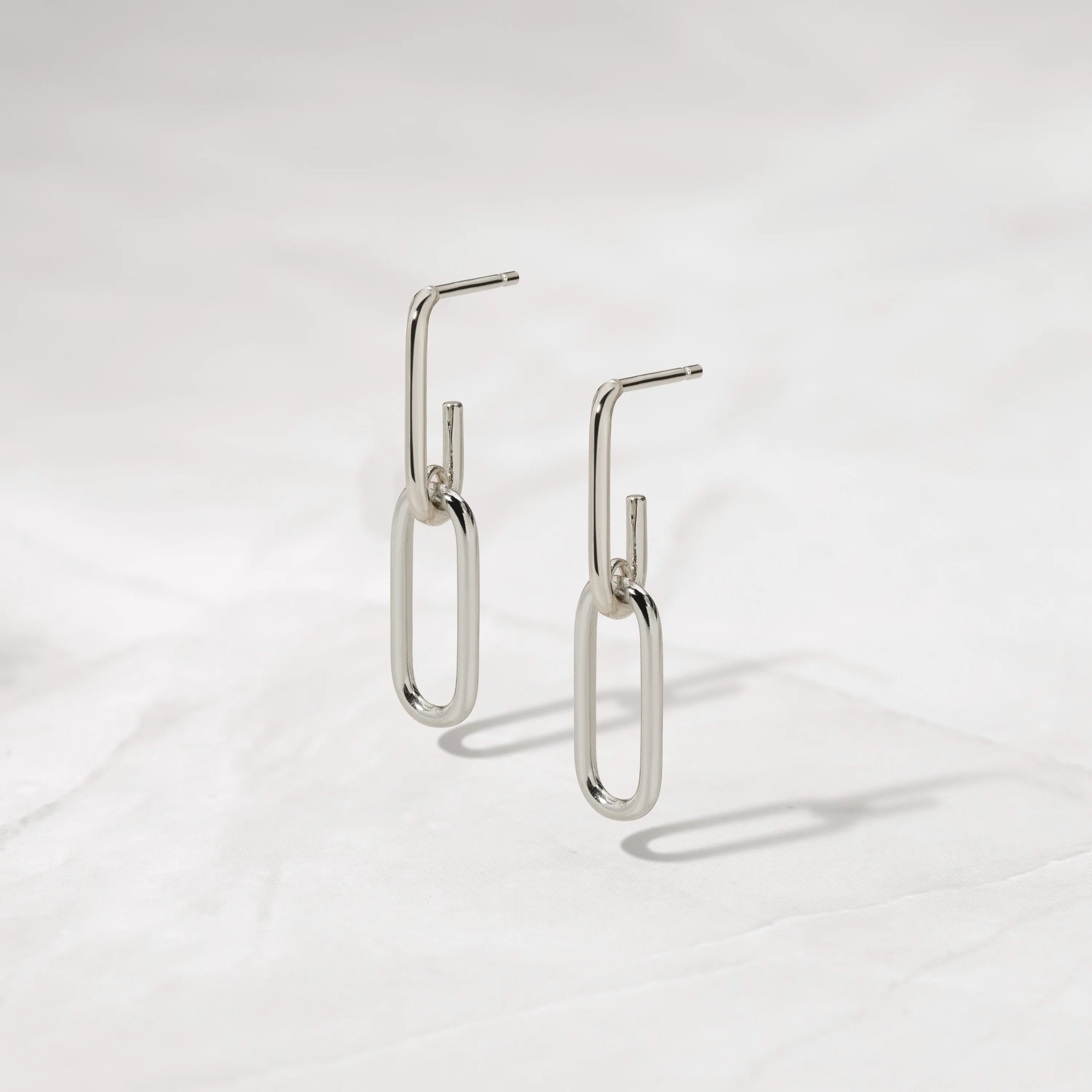 Paperclip Chain Earrings - Image 6