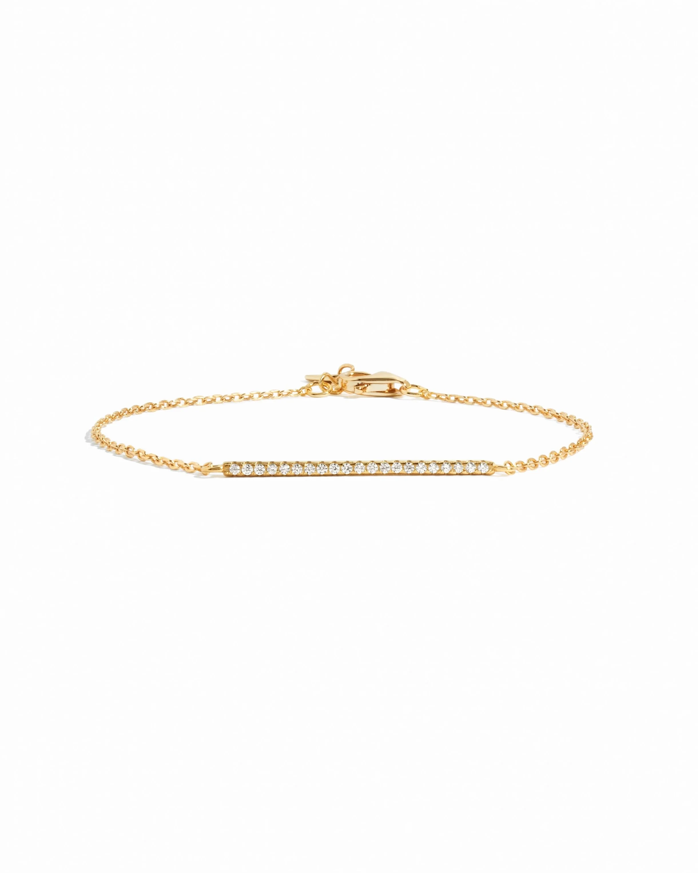 Pavé Bar Bracelet
