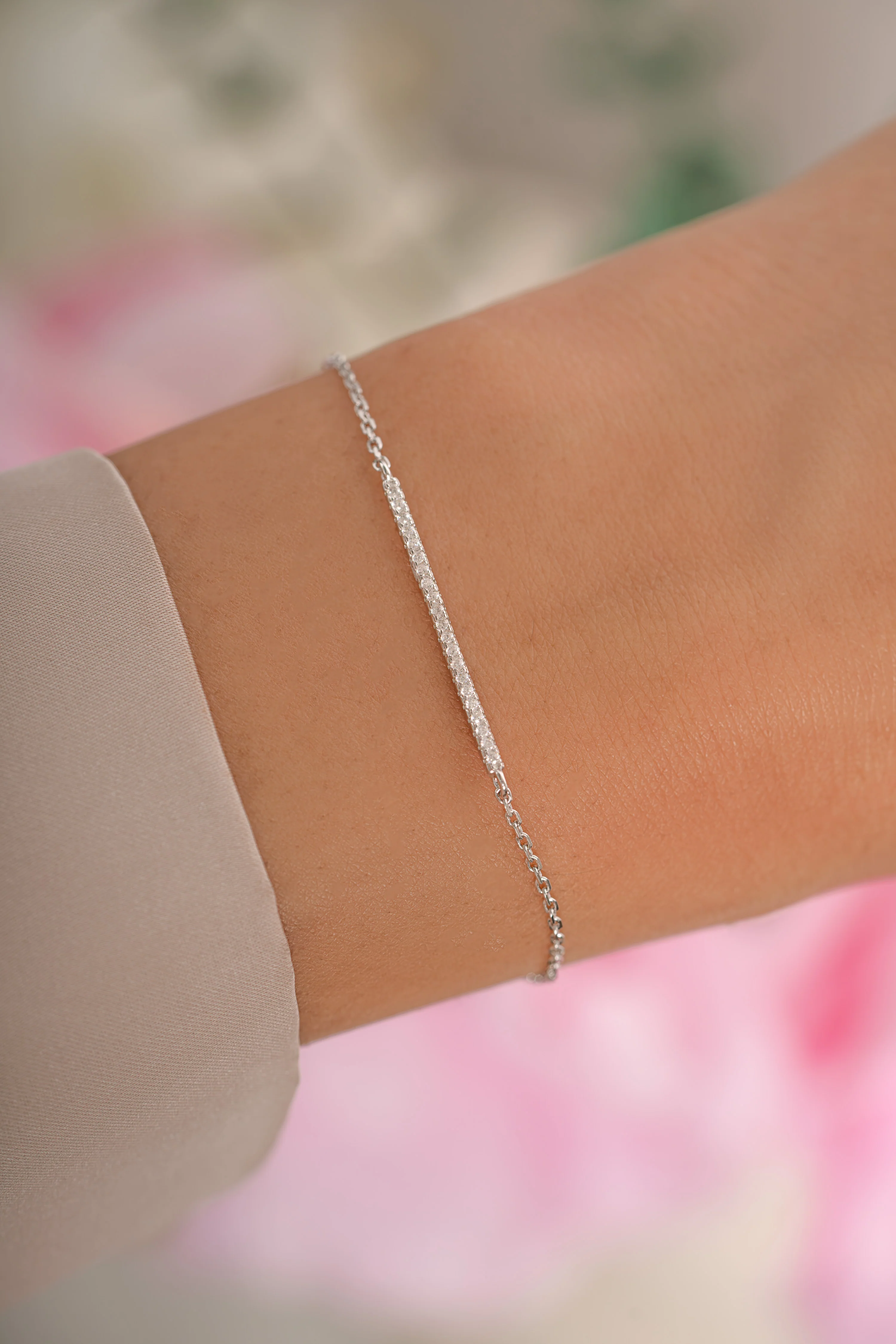 Pavé Bar Bracelet - Image 4