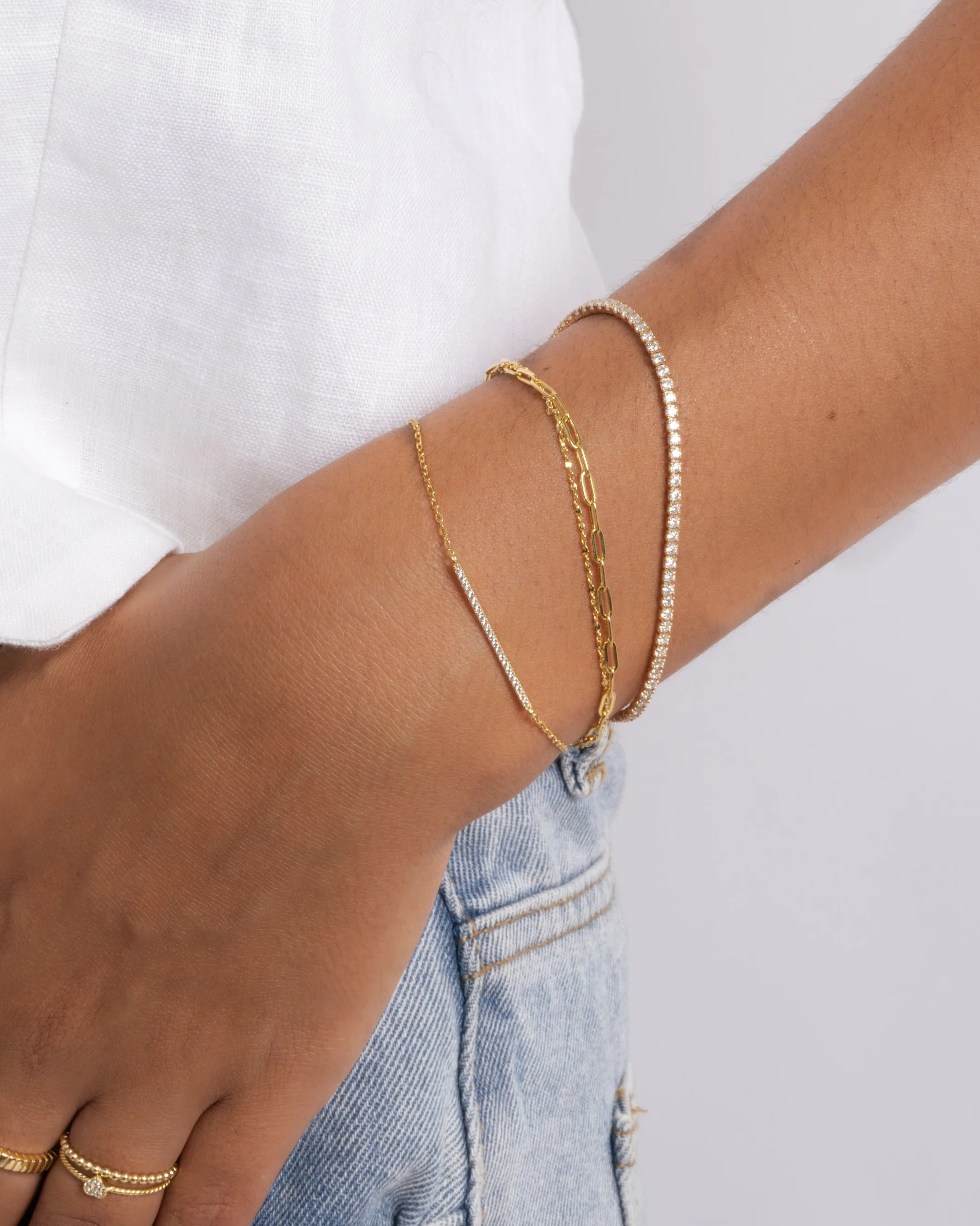 Pavé Bar Bracelet - Image 7