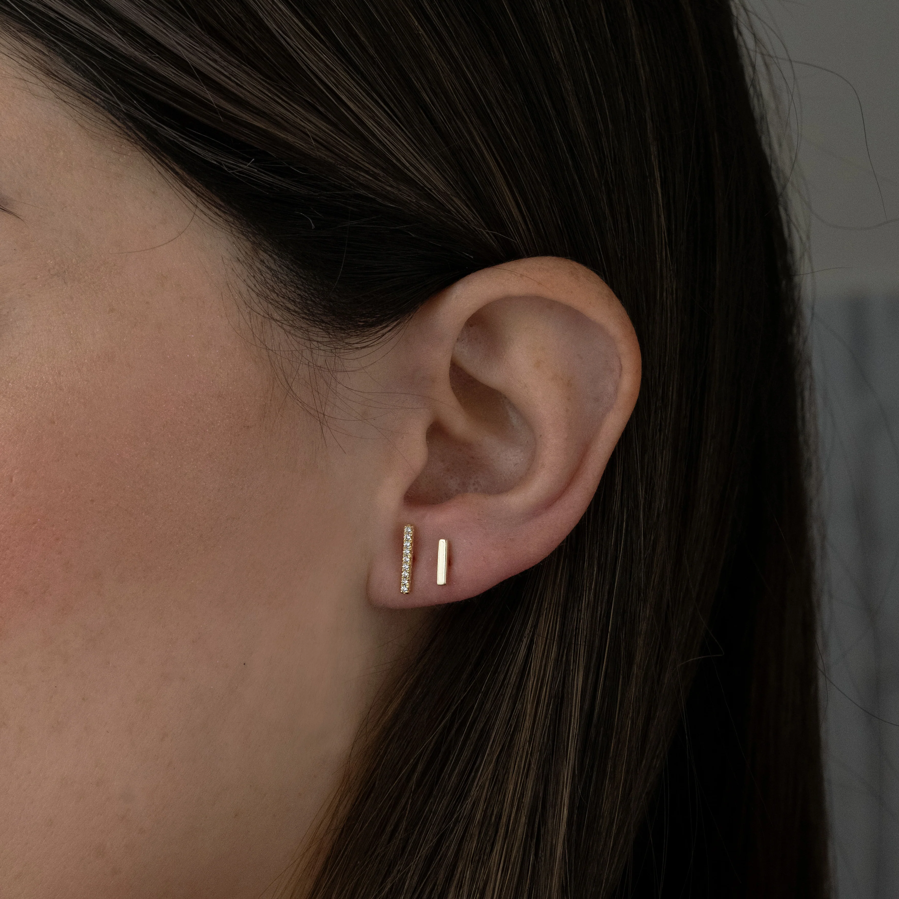 Pavé Bar Studs - Image 2