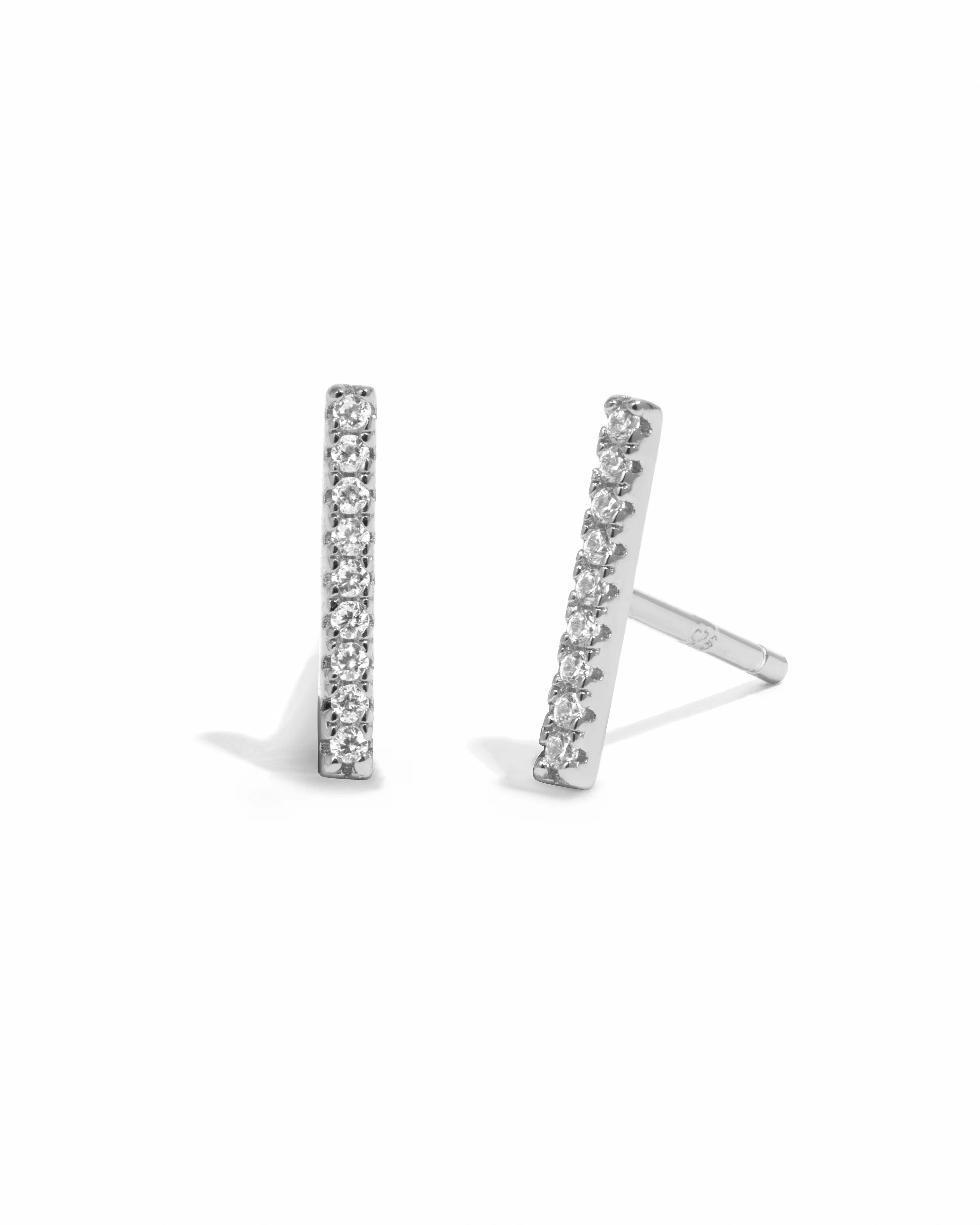 Pavé Bar Studs - Image 3