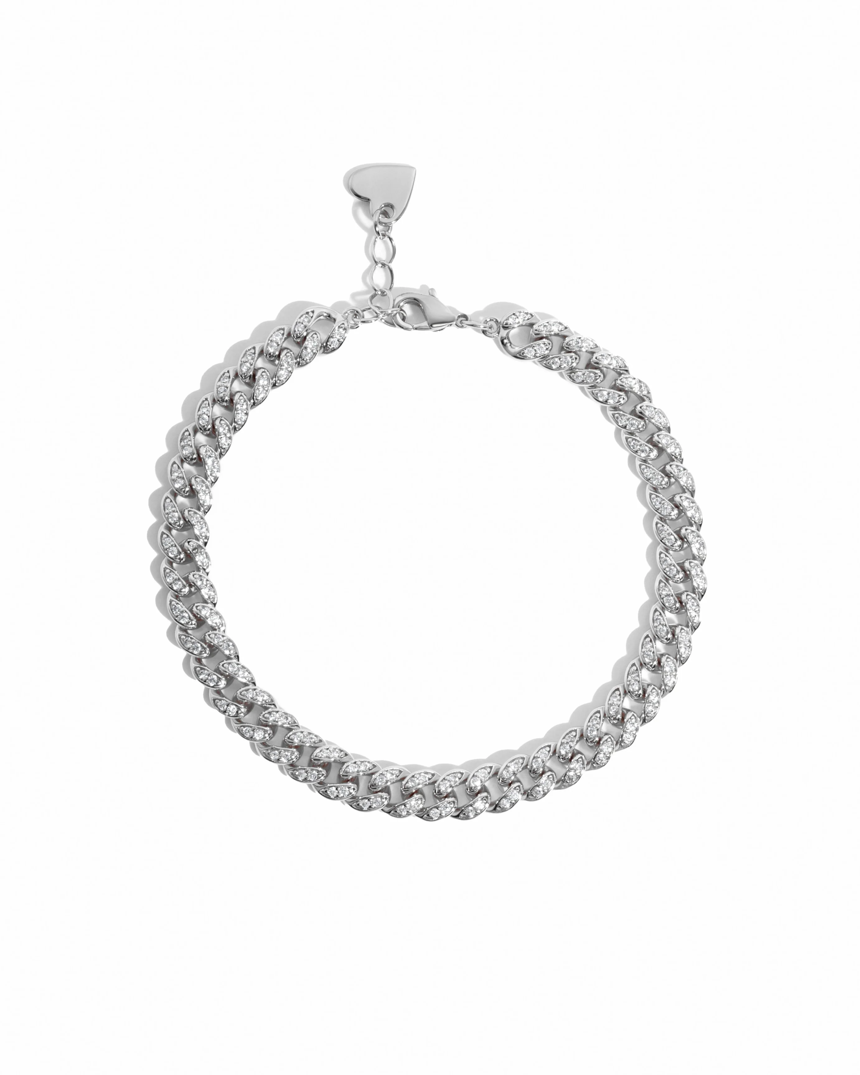 Pavé Chain Link Bracelet - Image 10