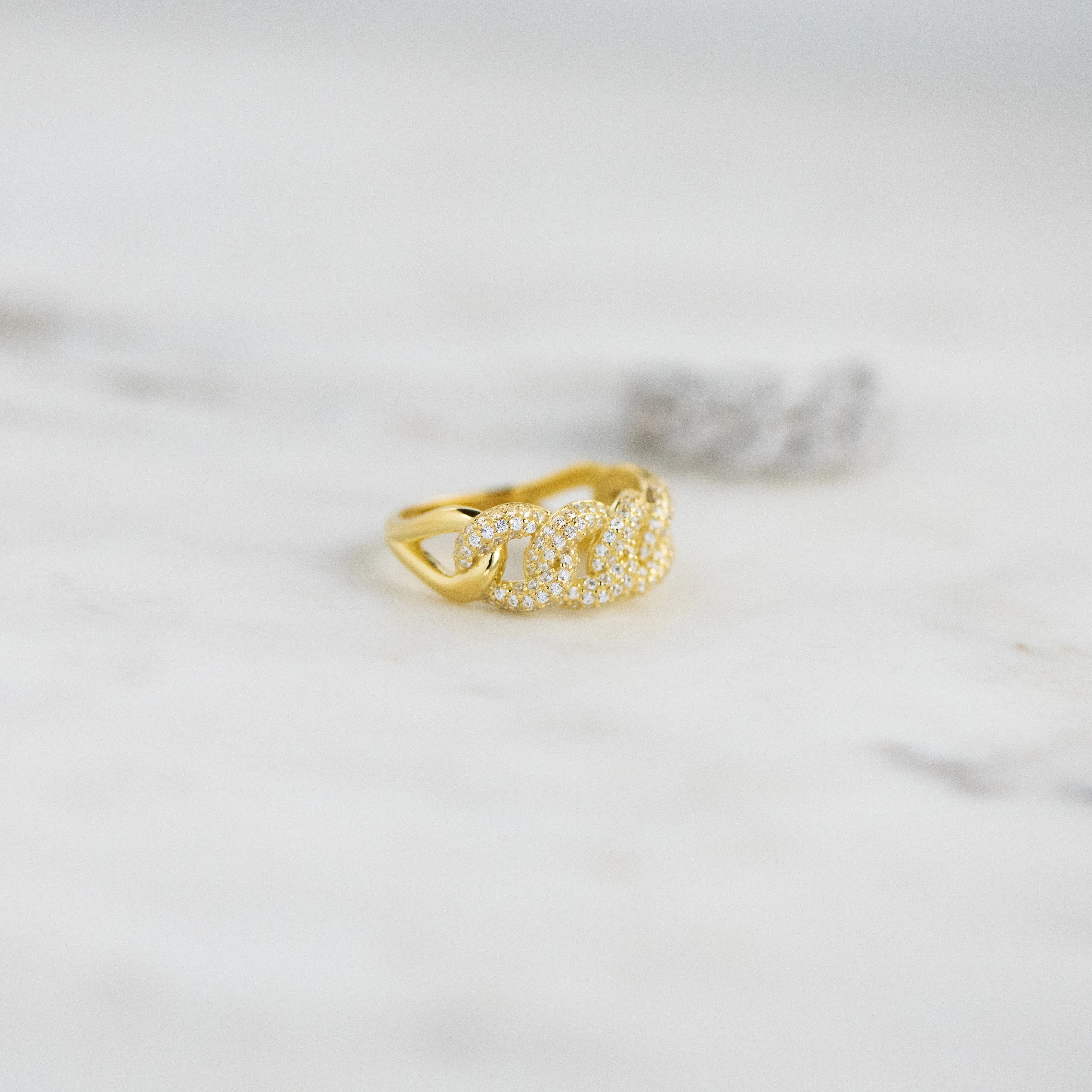 Pave Chain Ring - Image 5