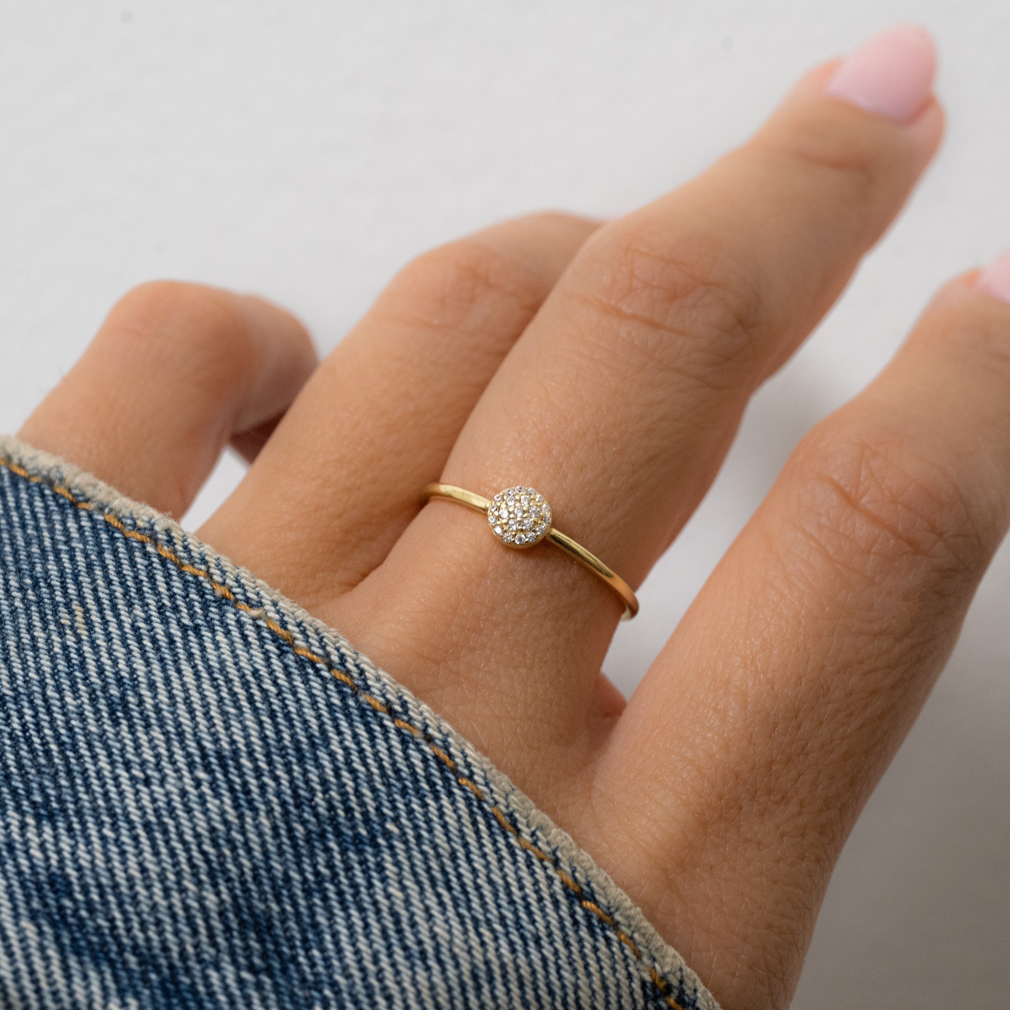 Pavé Circle Ring - Image 5