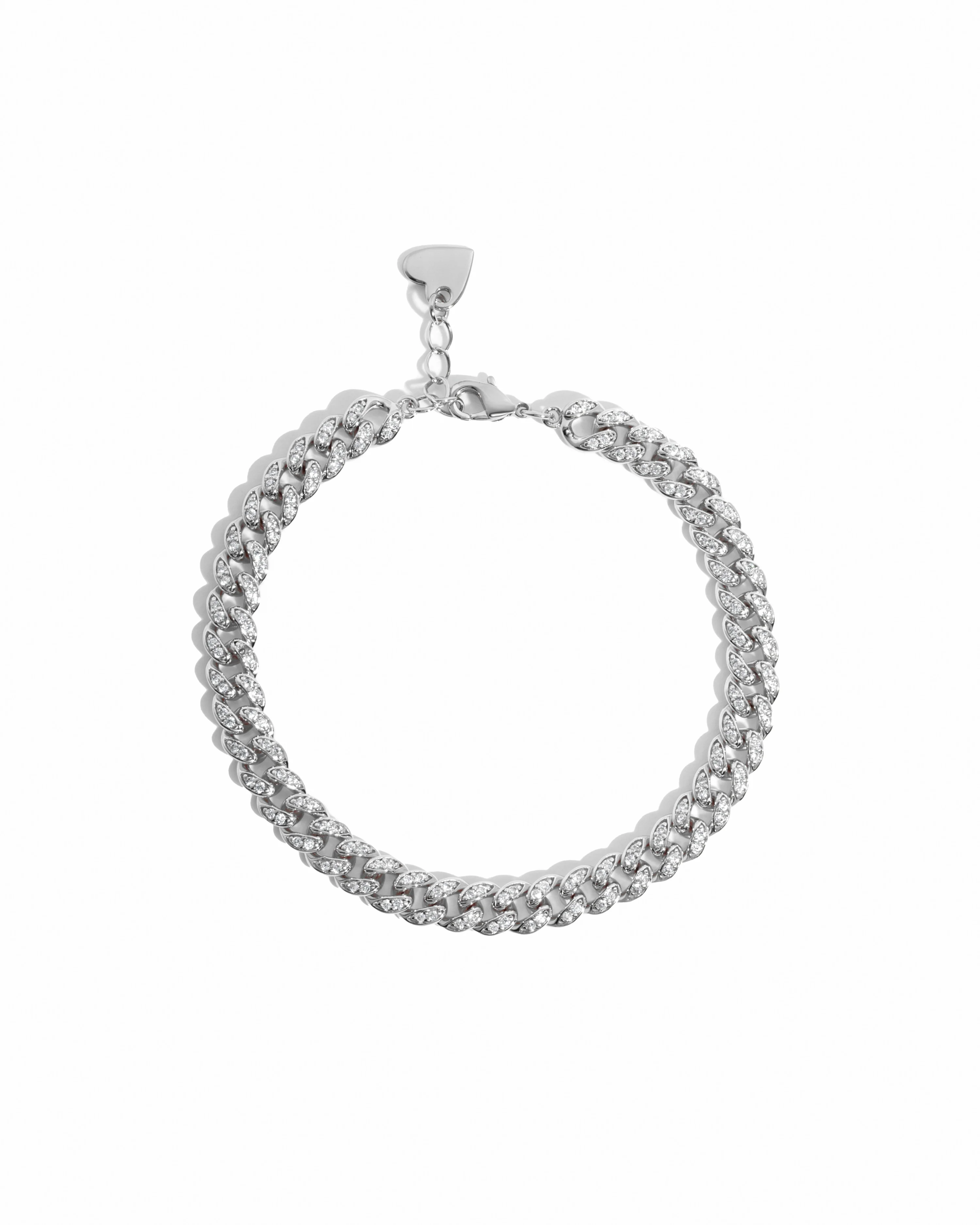 Pavé Curb Chain Anklet - Image 3