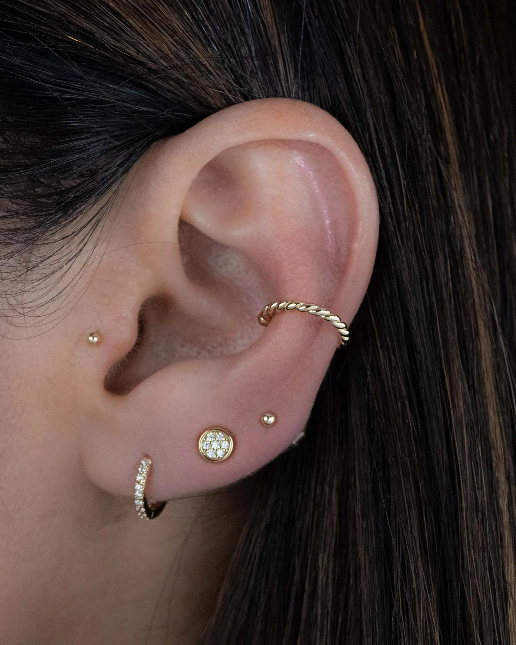 Pavé Disc Studs - Image 2