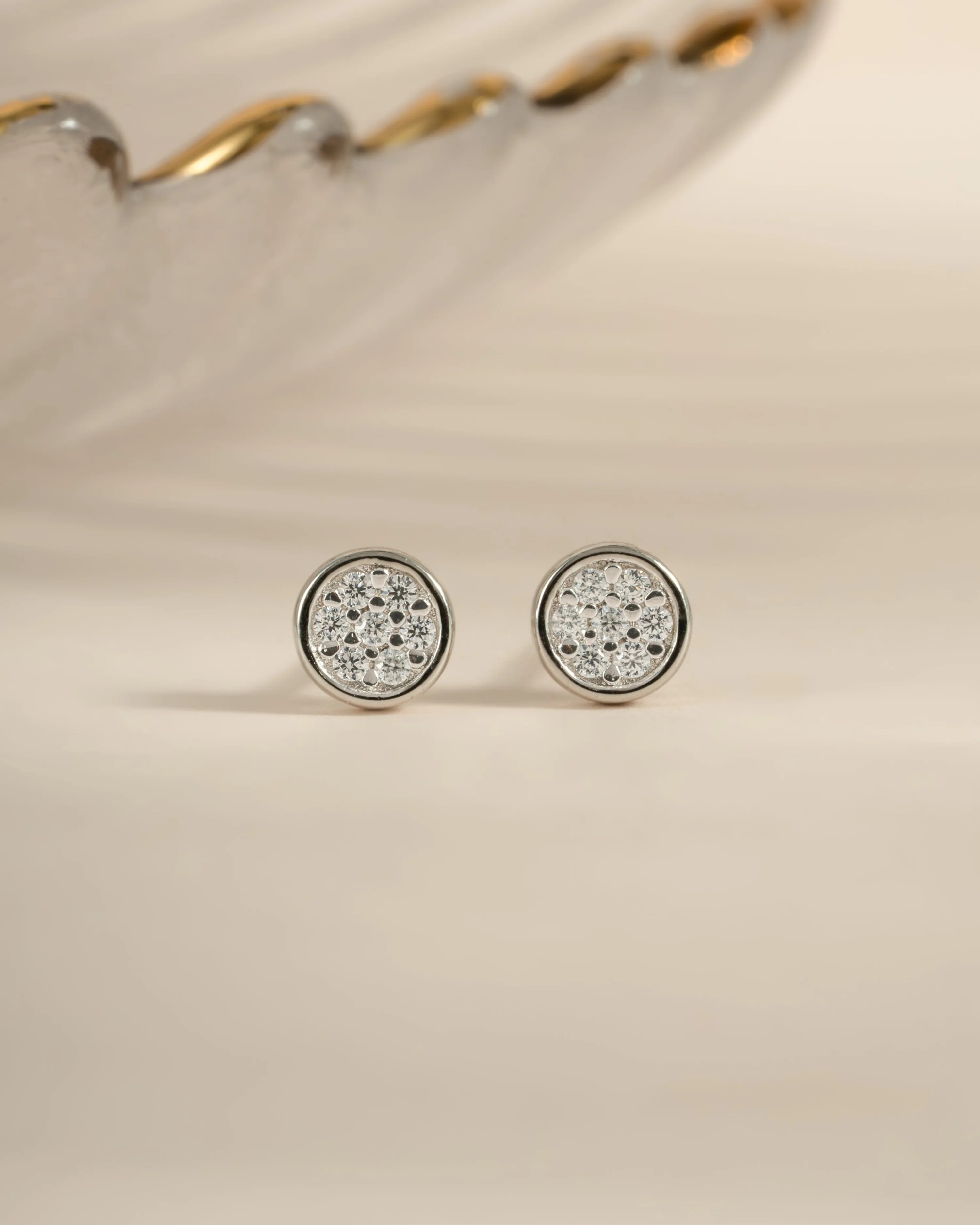 Pavé Disc Studs - Image 3