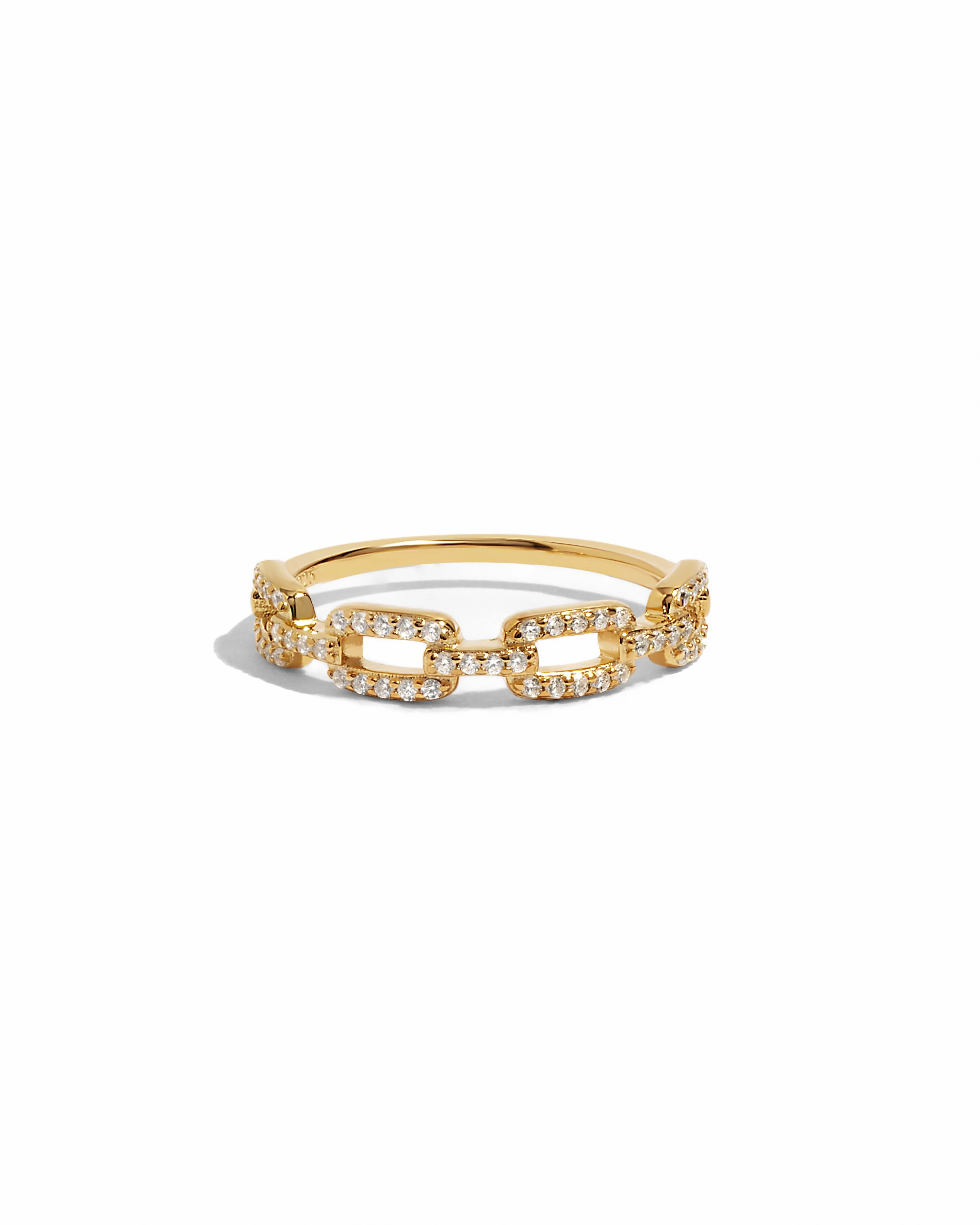Pavé Link Ring
