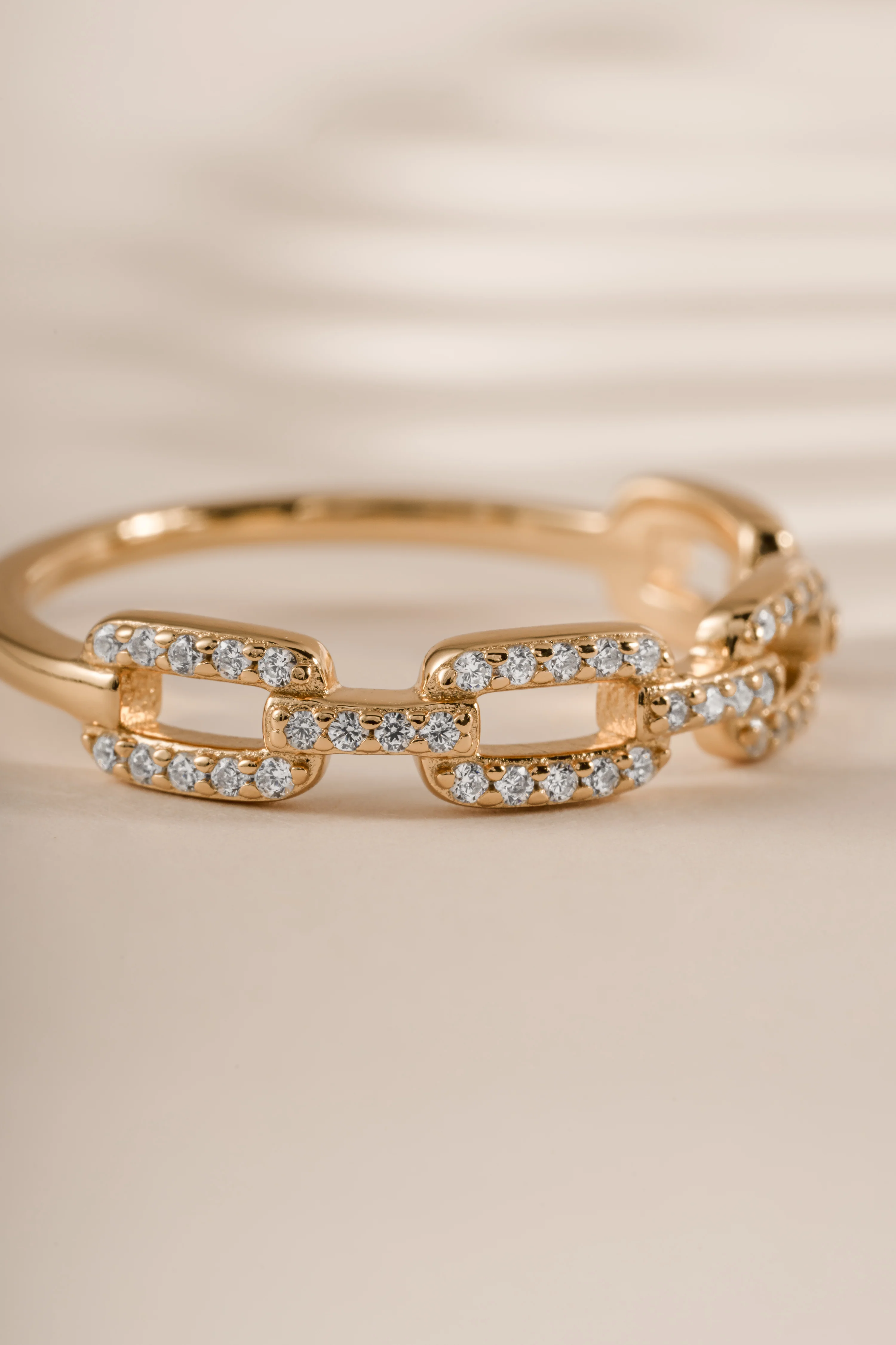 Pavé Link Ring - Image 6