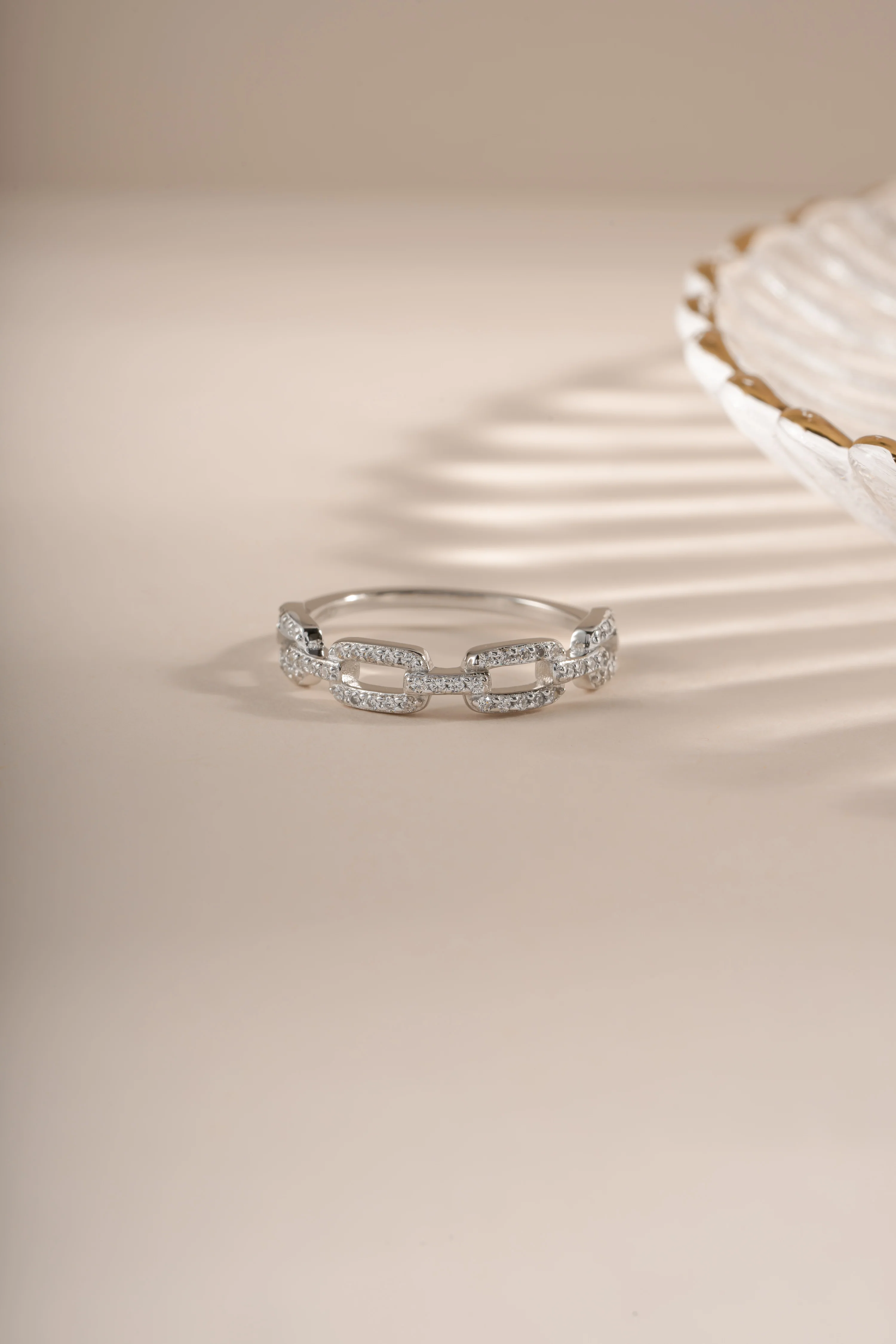 Pavé Link Ring - Image 7