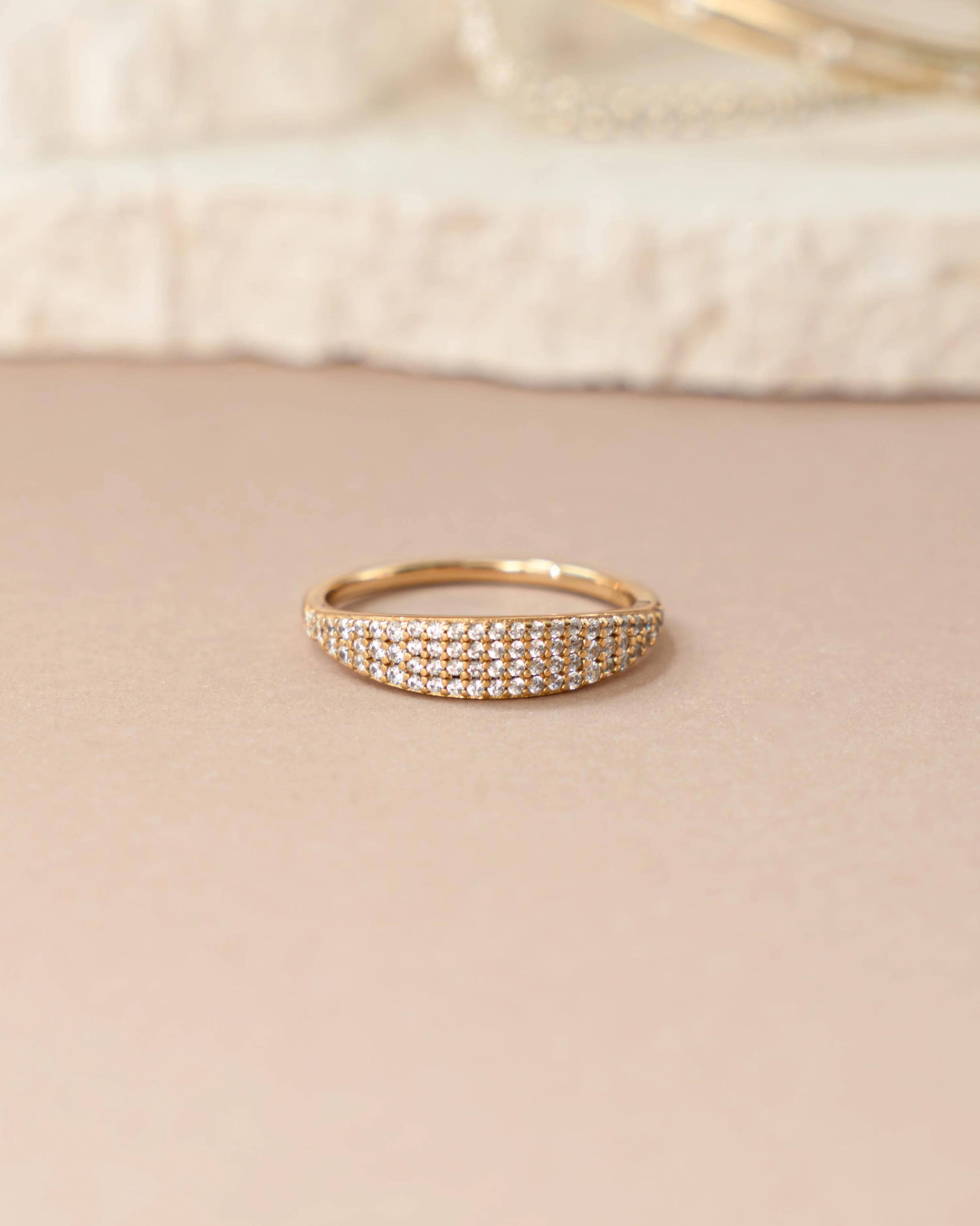 Pavé Signet Ring - Image 5