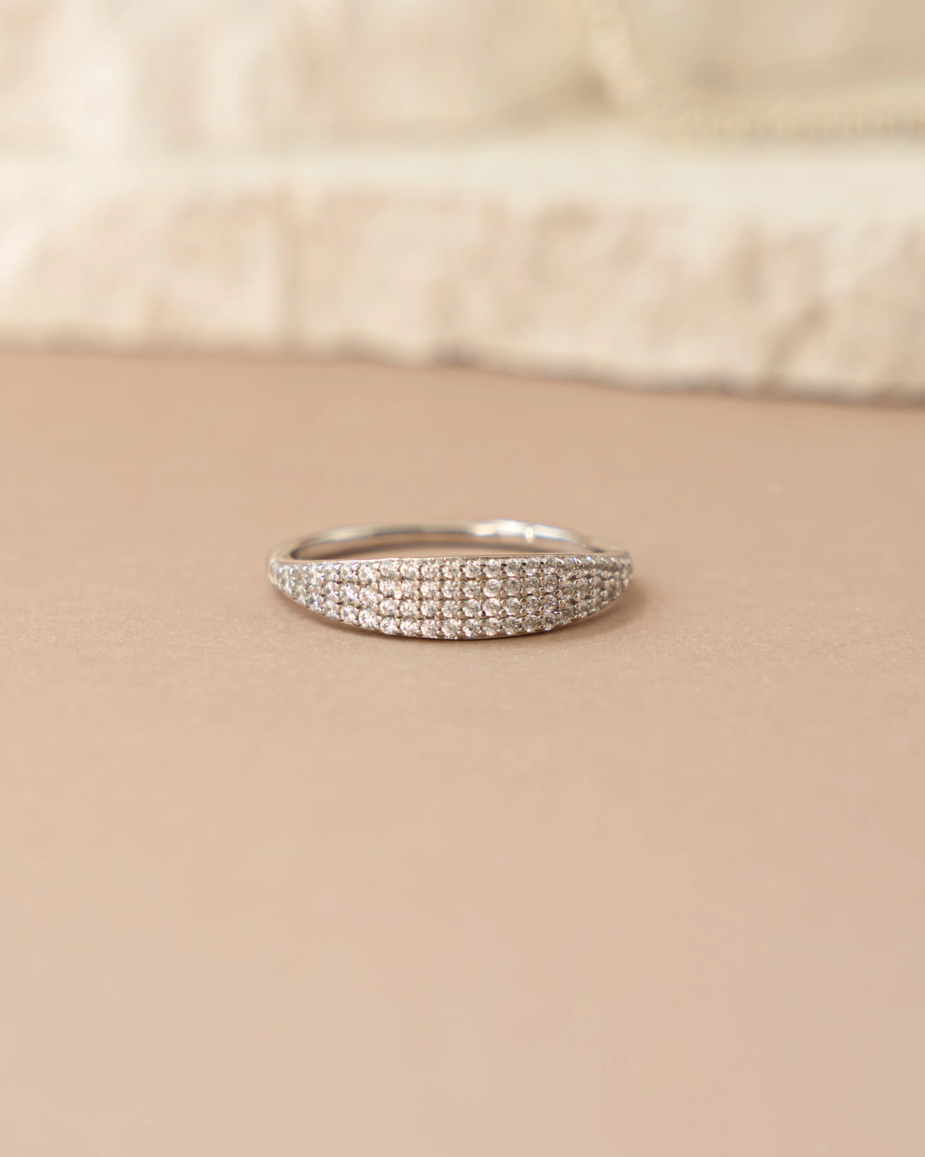 Pavé Signet Ring - Image 7