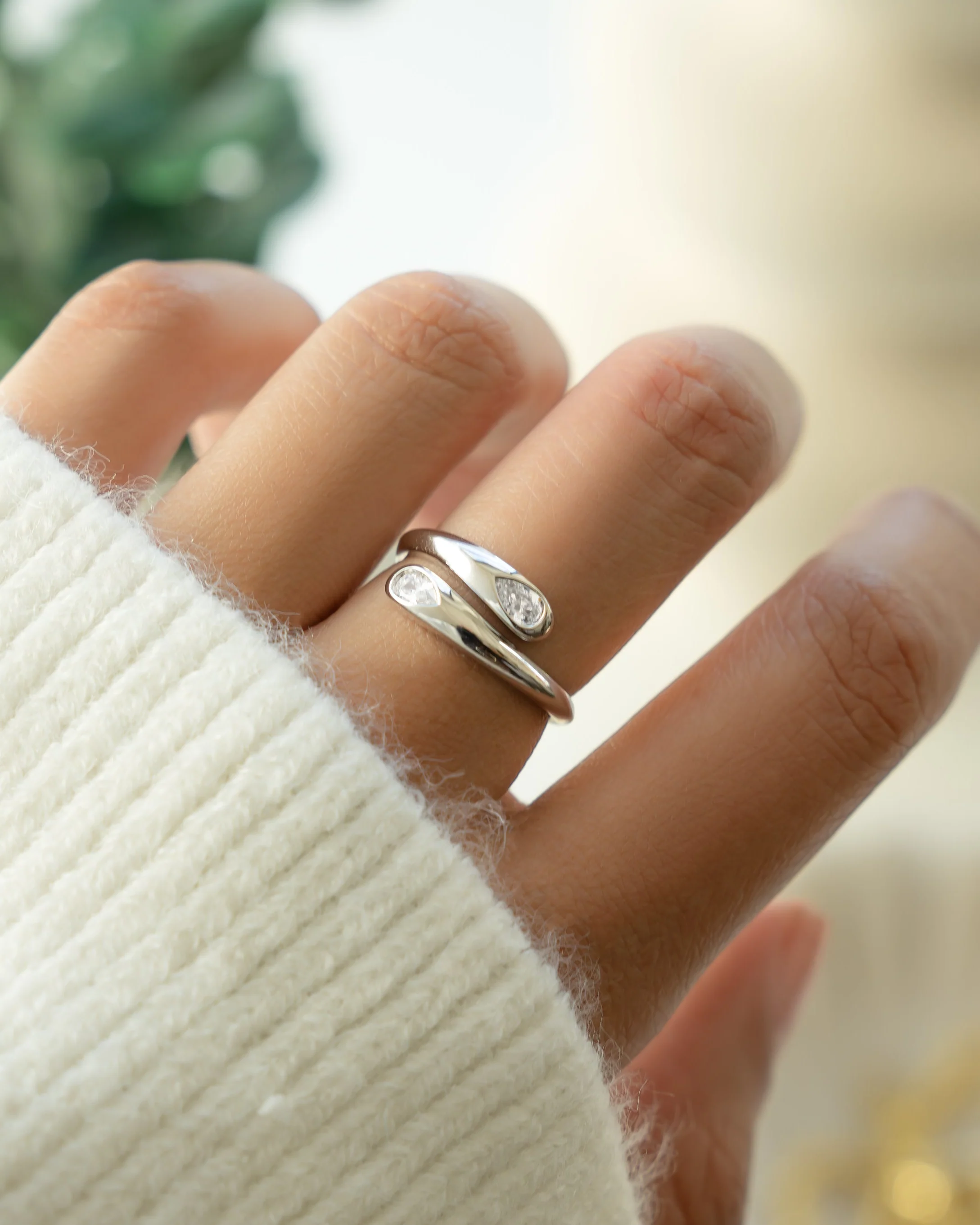 Pear Spiral Ring - Image 4