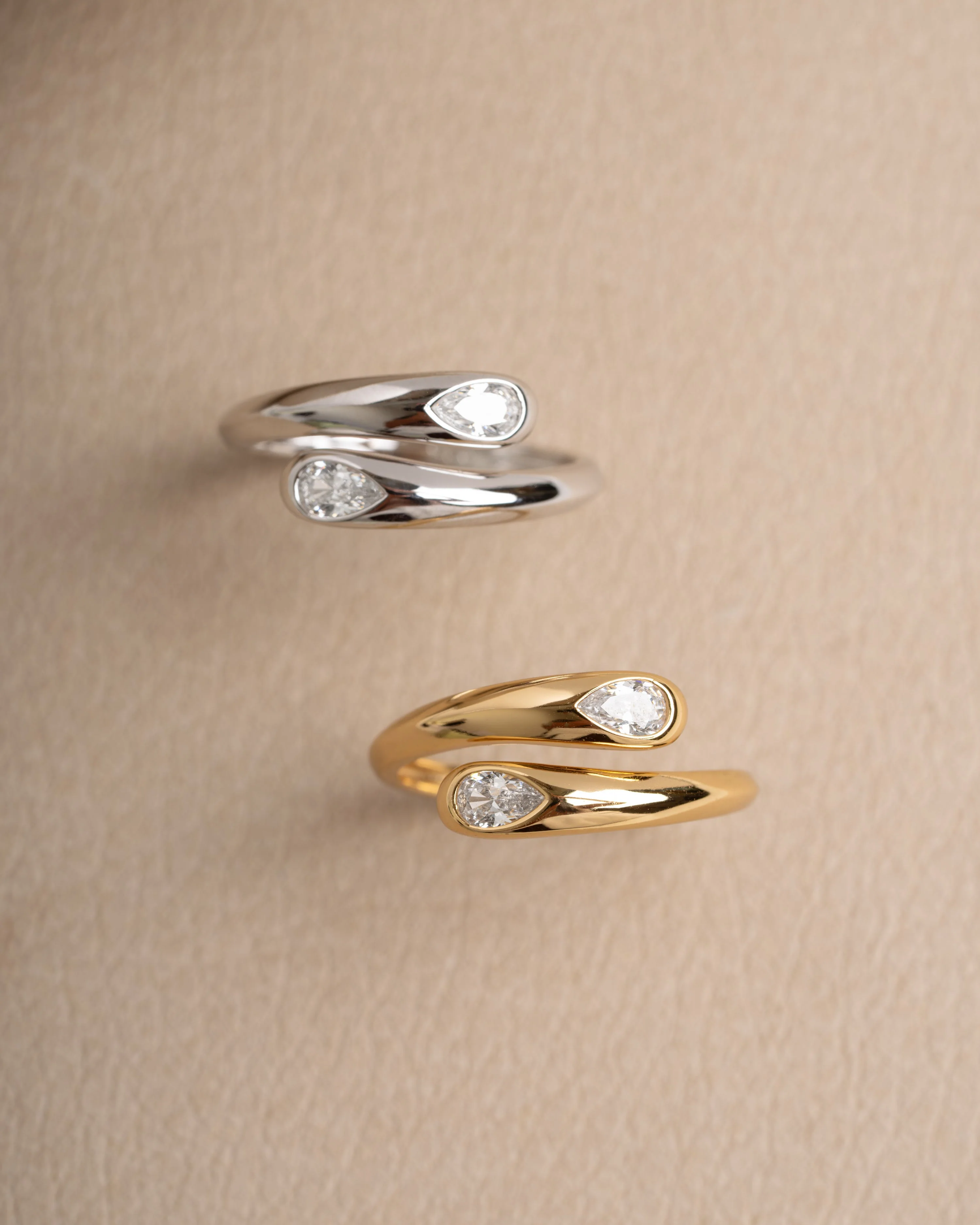 Pear Spiral Ring - Image 5