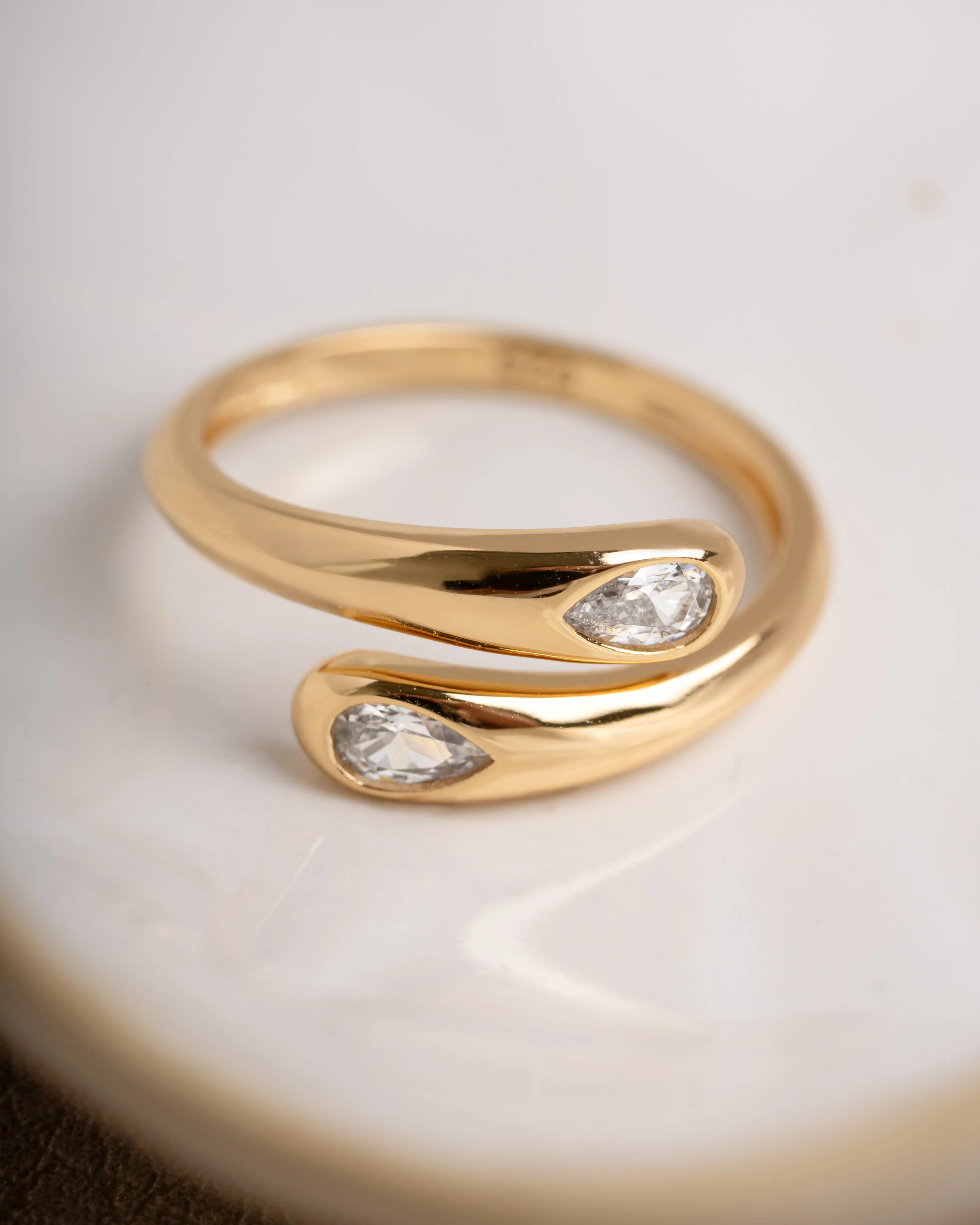 Pear Spiral Ring - Image 7