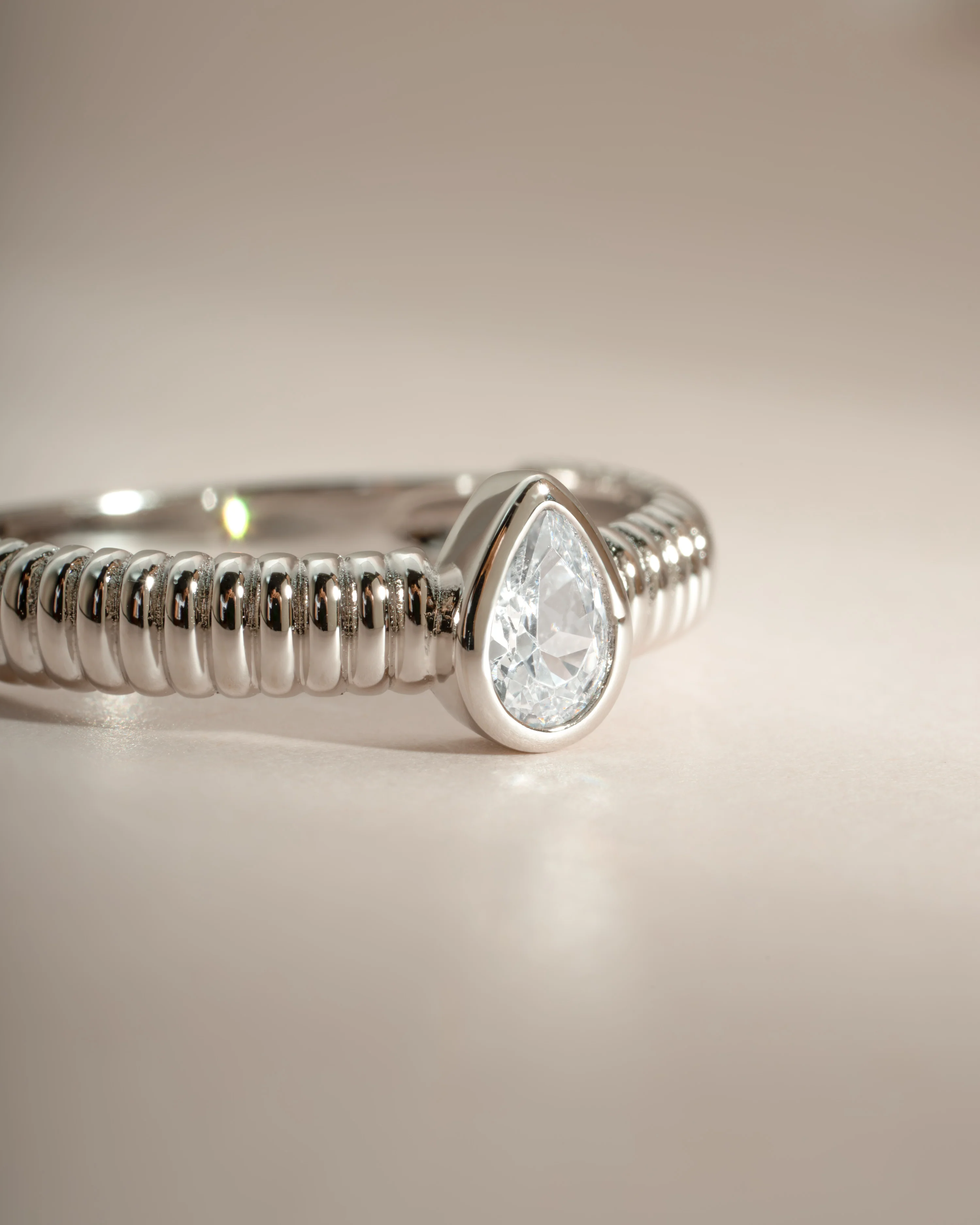 Pear Statement Ring - Image 3