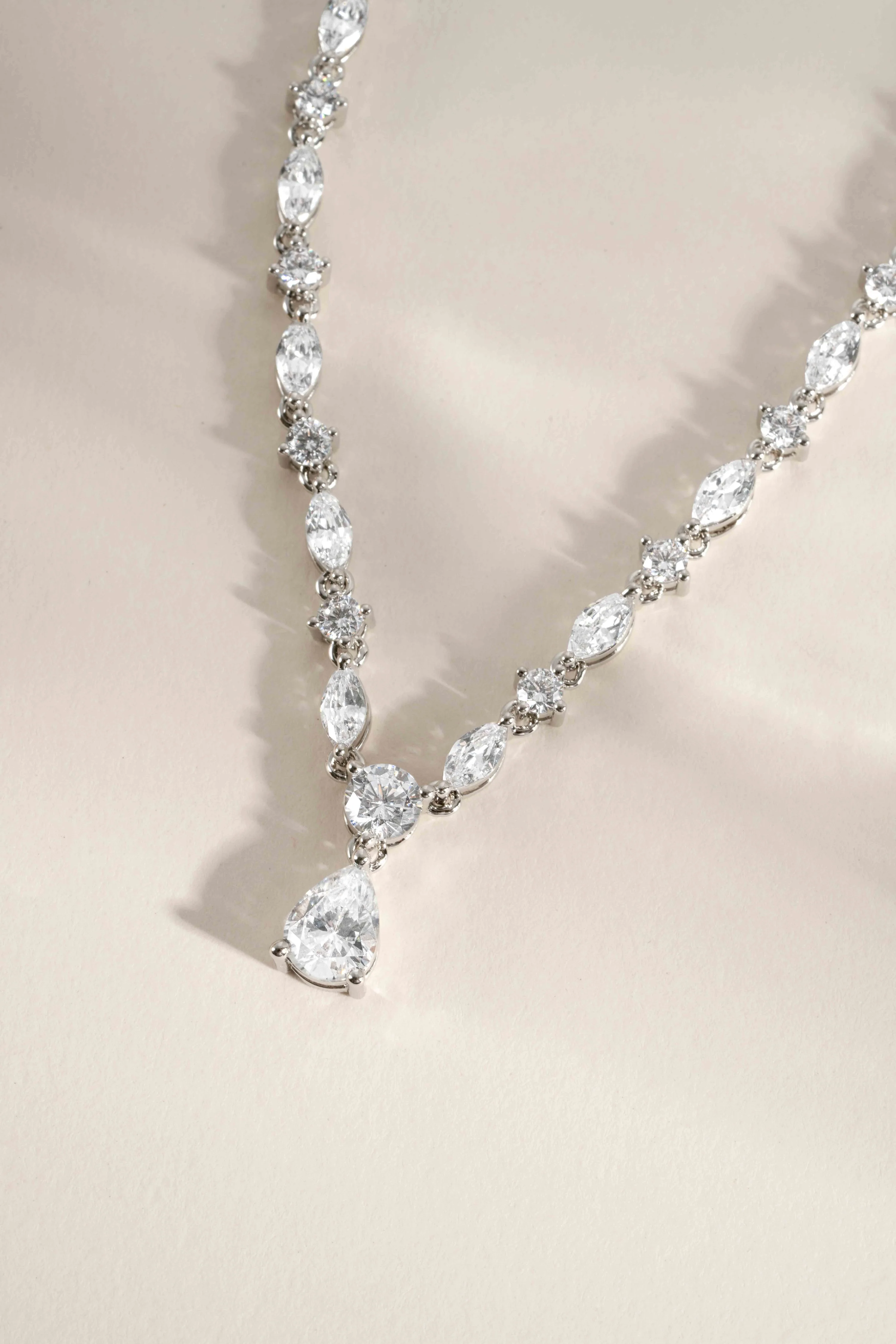 Pear Tennis Necklace - Image 12