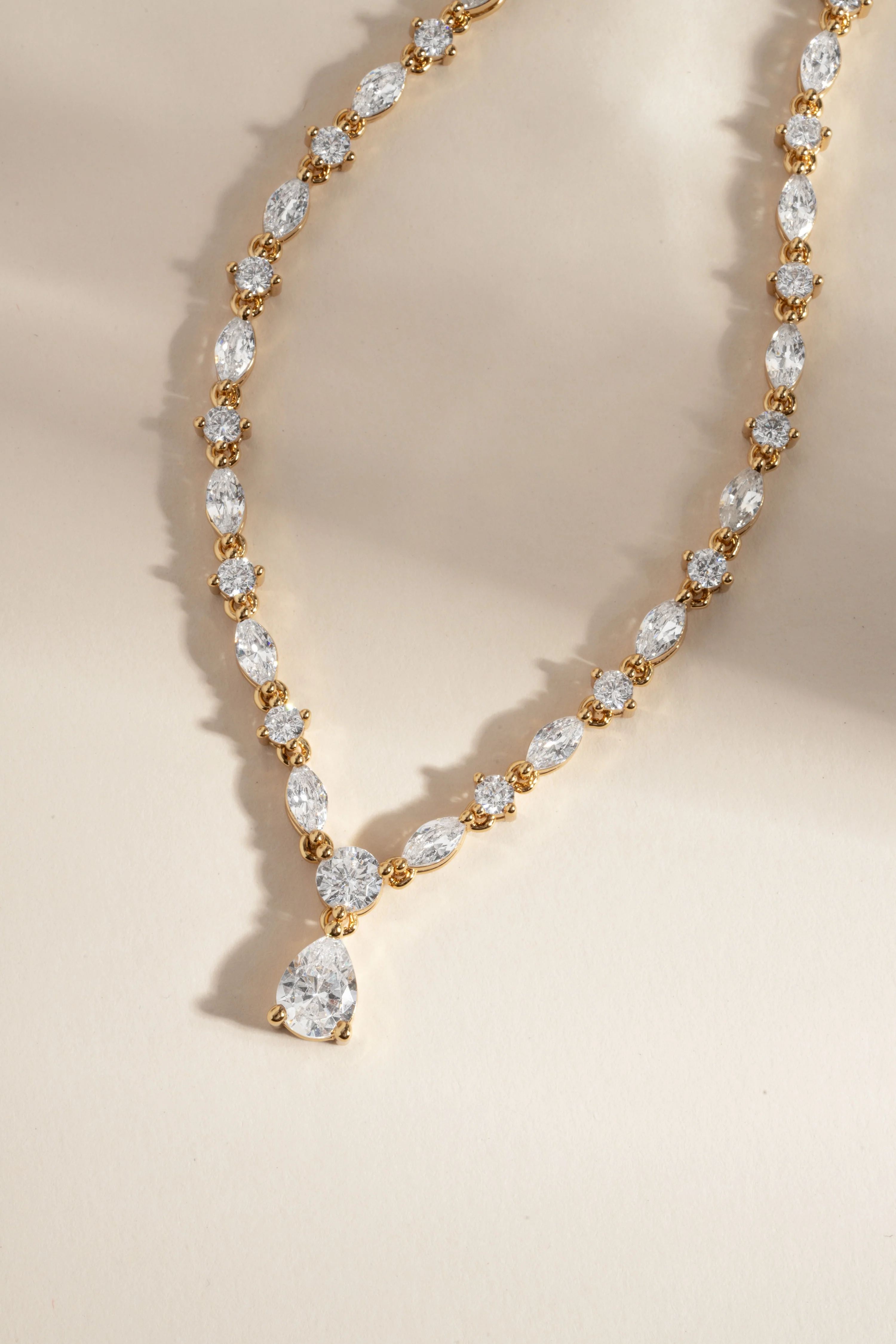 Pear Tennis Necklace - Image 13