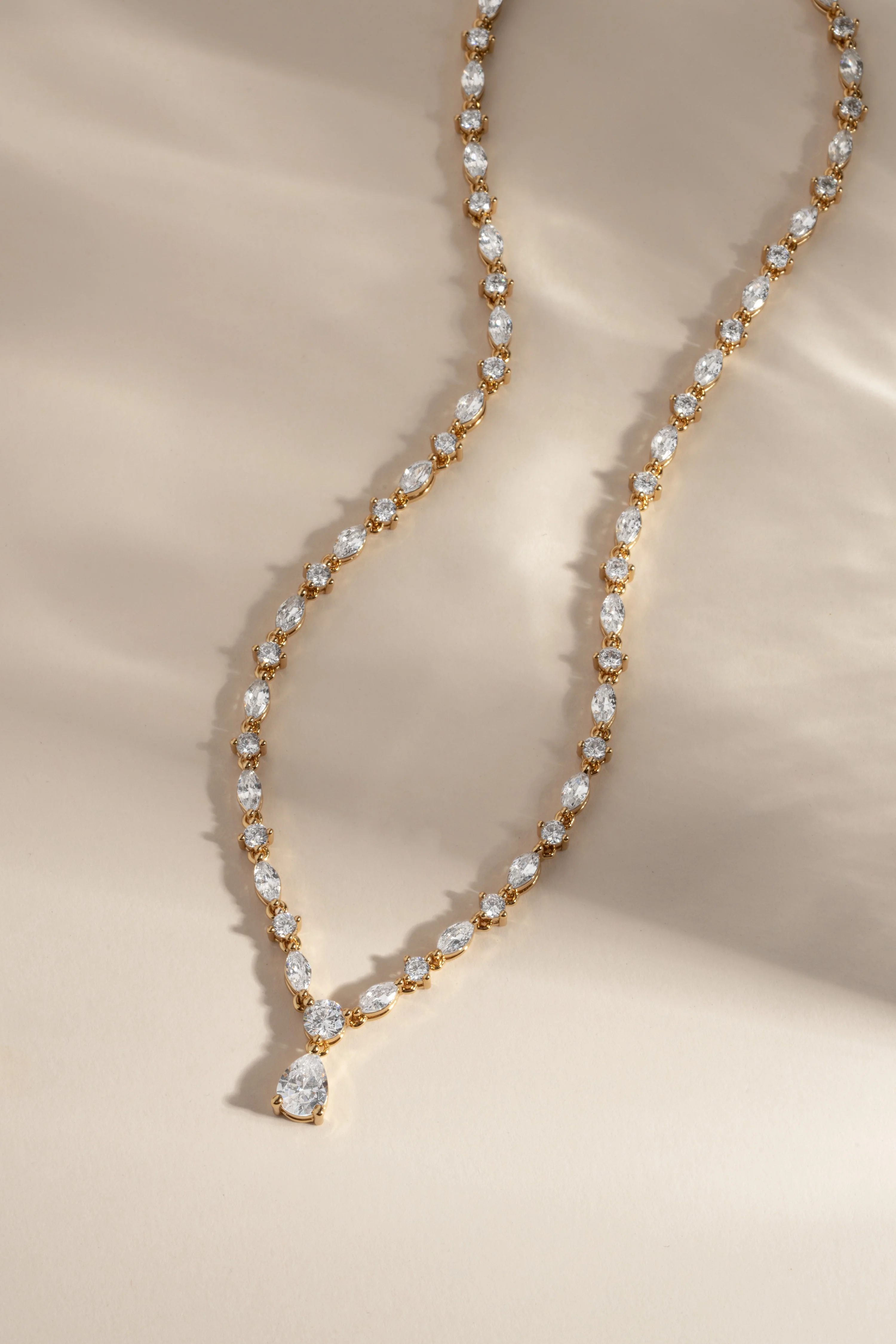 Pear Tennis Necklace - Image 7