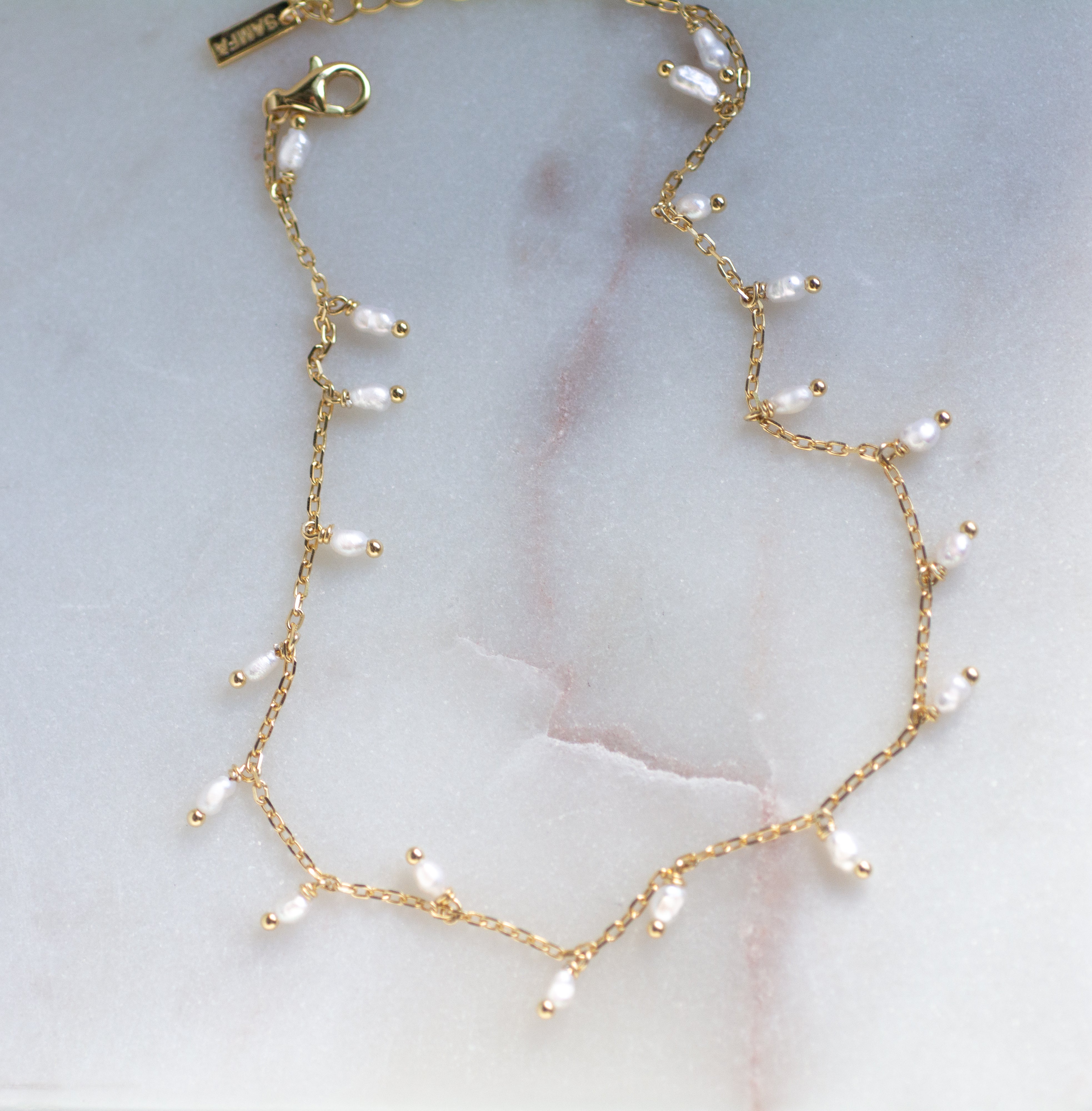 Pearl Charm Anklet - Image 5