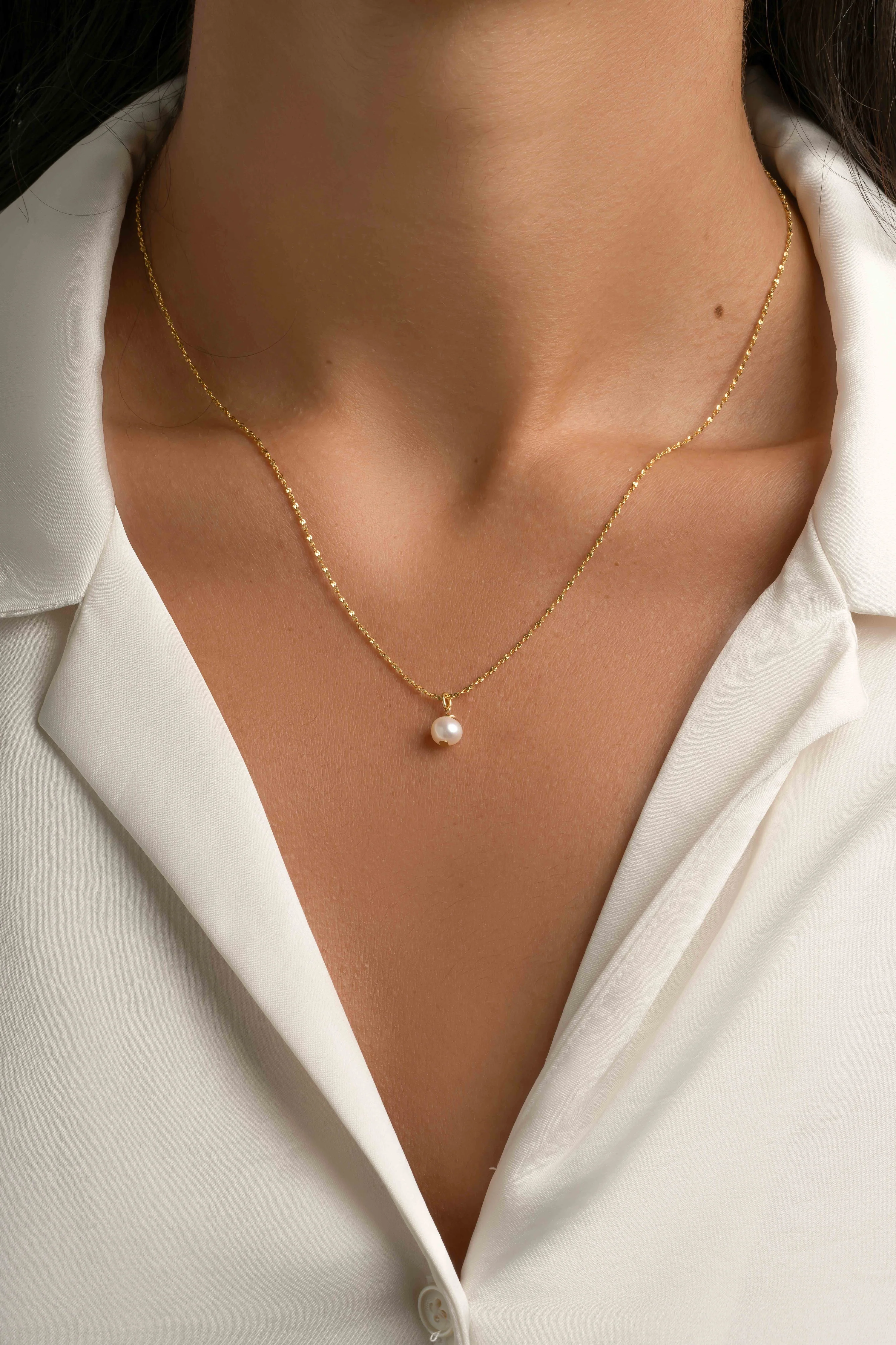 Pearl Pendant Necklace - Image 2