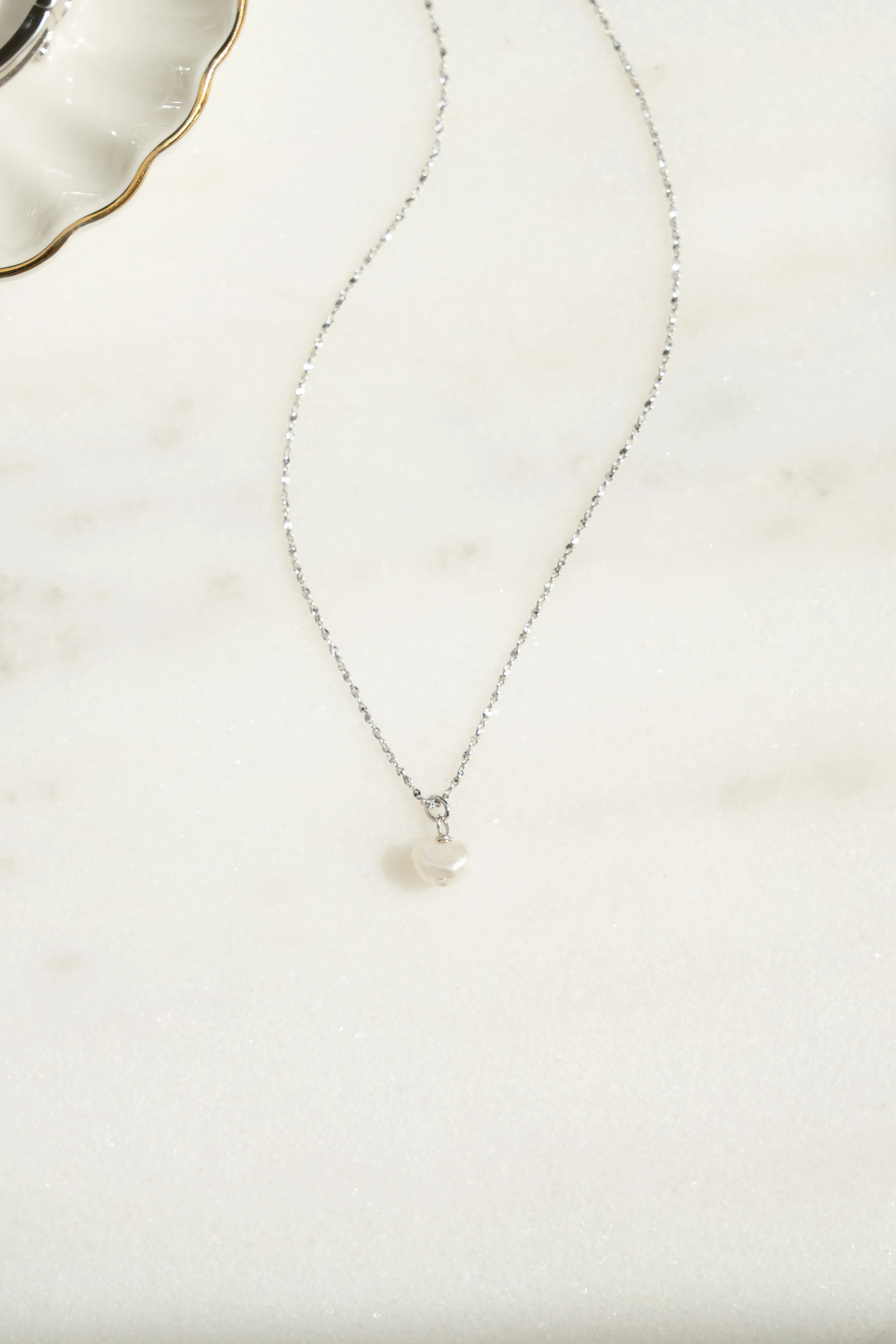 Pearl Pendant Necklace - Image 3