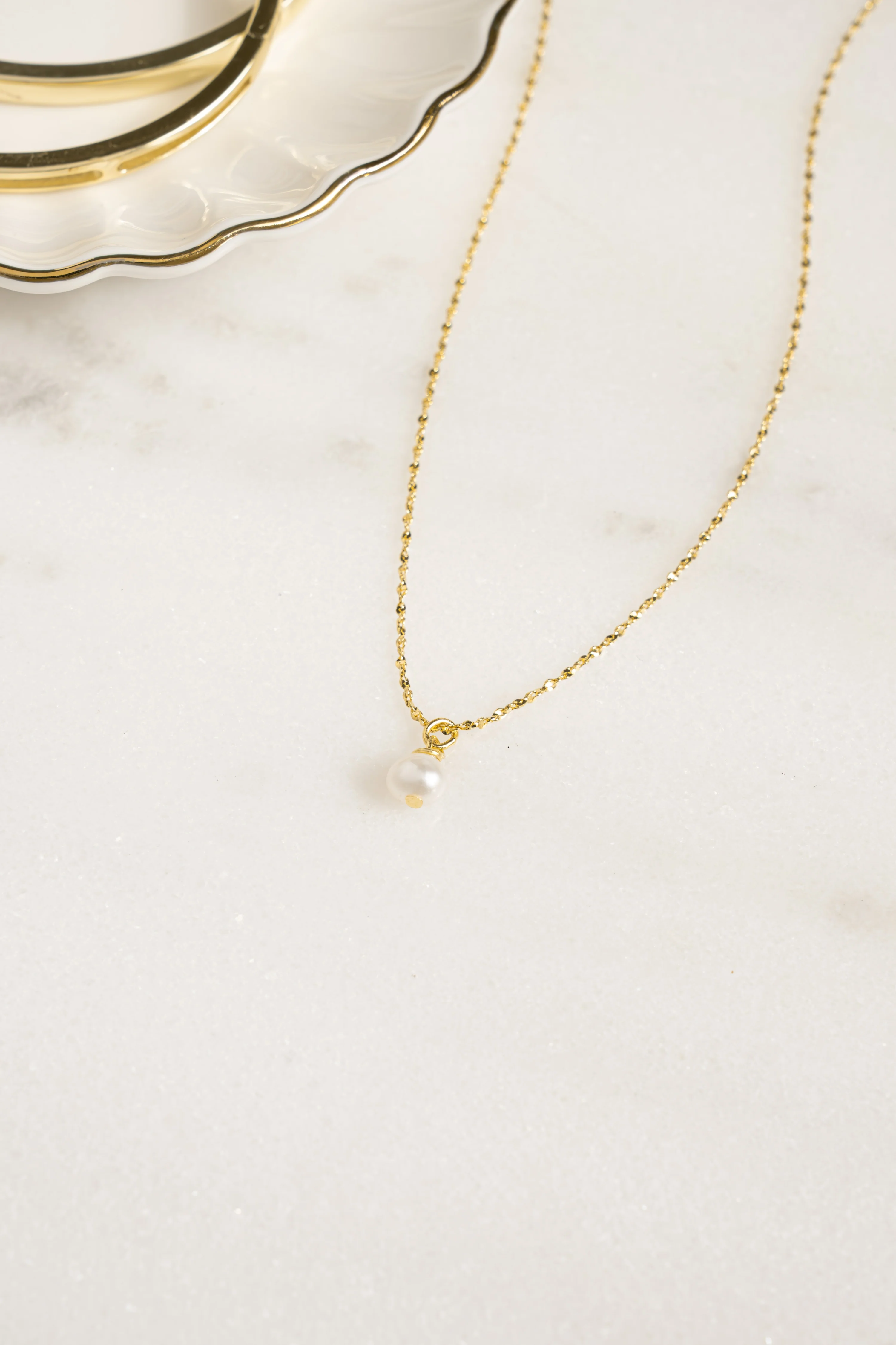 Pearl Pendant Necklace - Image 5