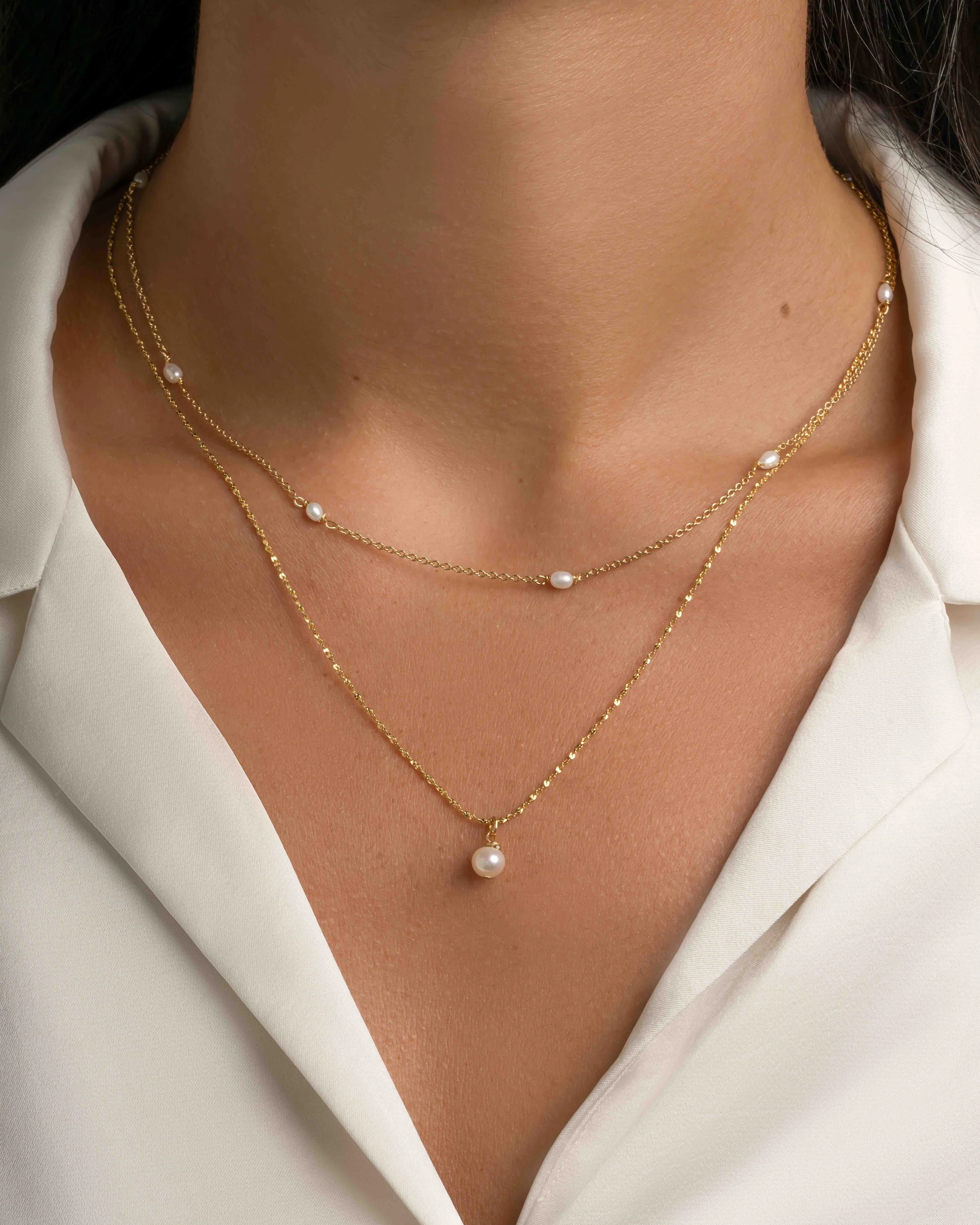 Pearl Pendant Necklace - Image 8