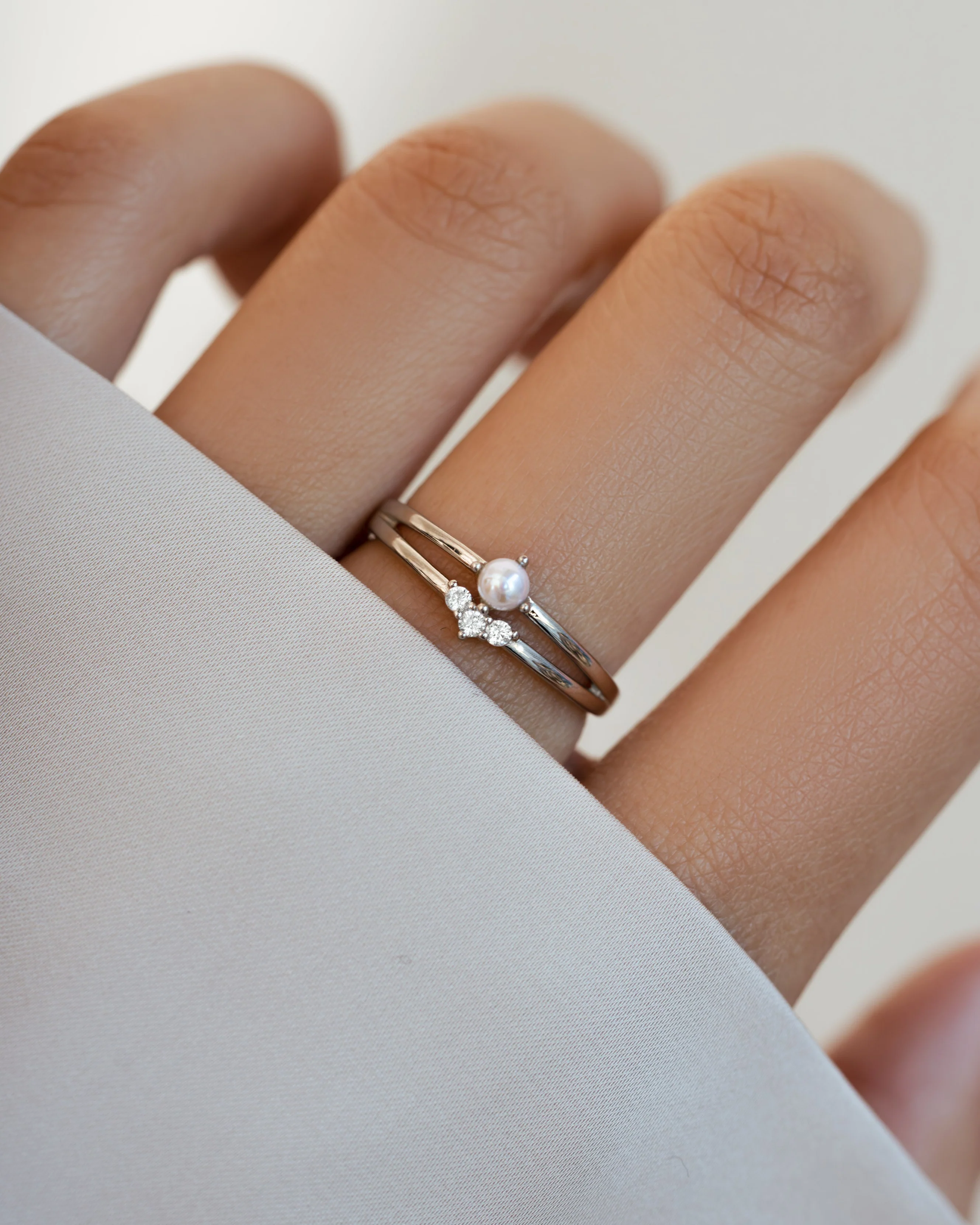 Pearl Ring Set - Image 4