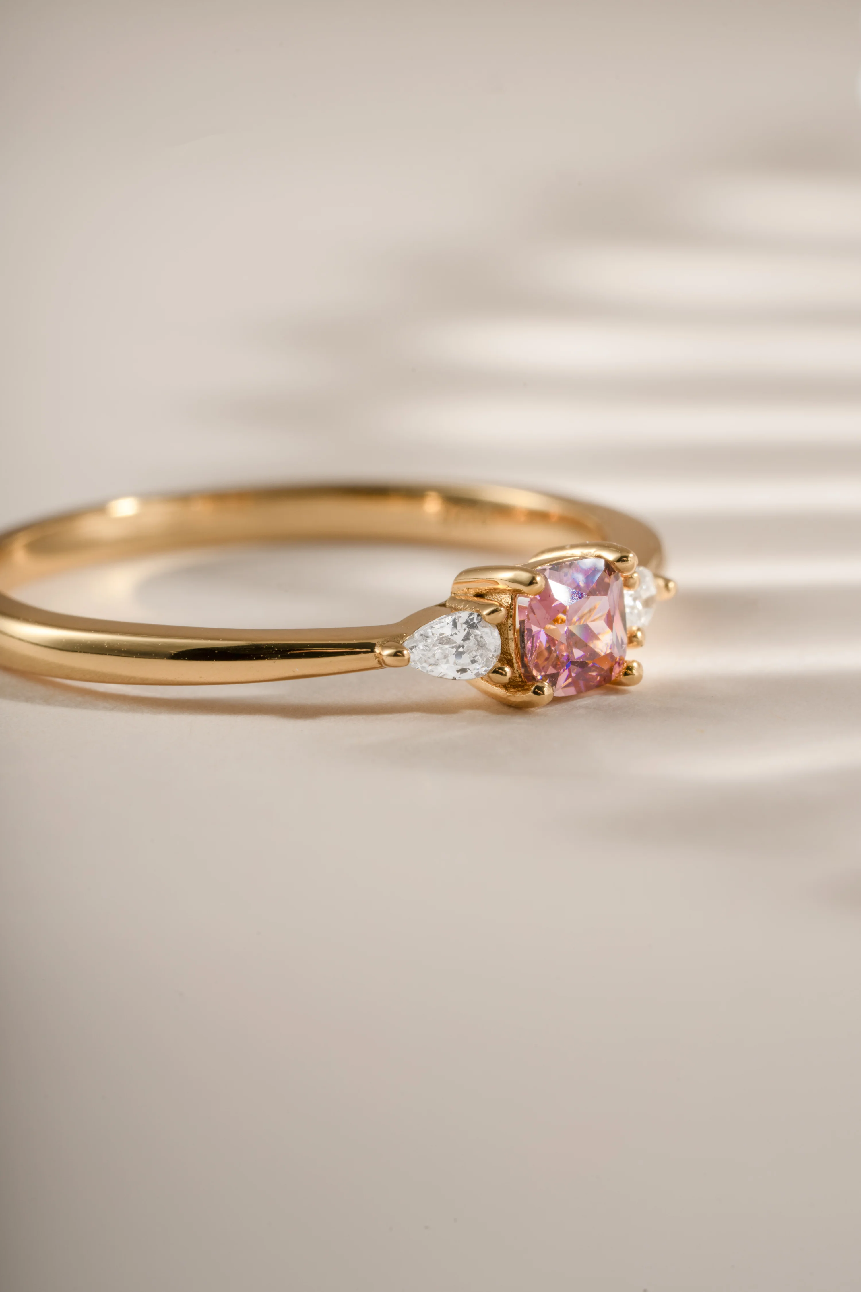 Pink Cushion Ring - Image 6