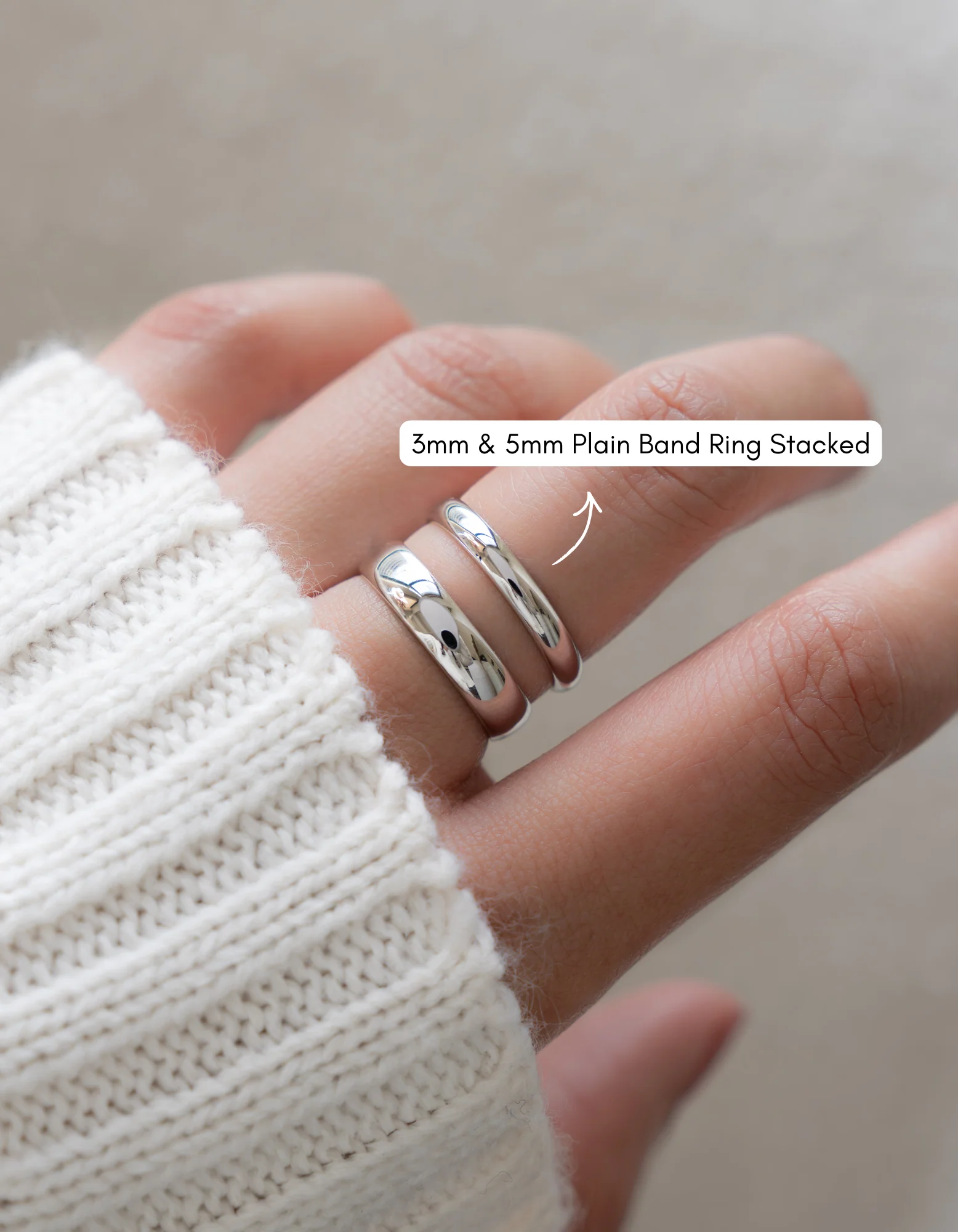 3mm Plain Band - Image 11
