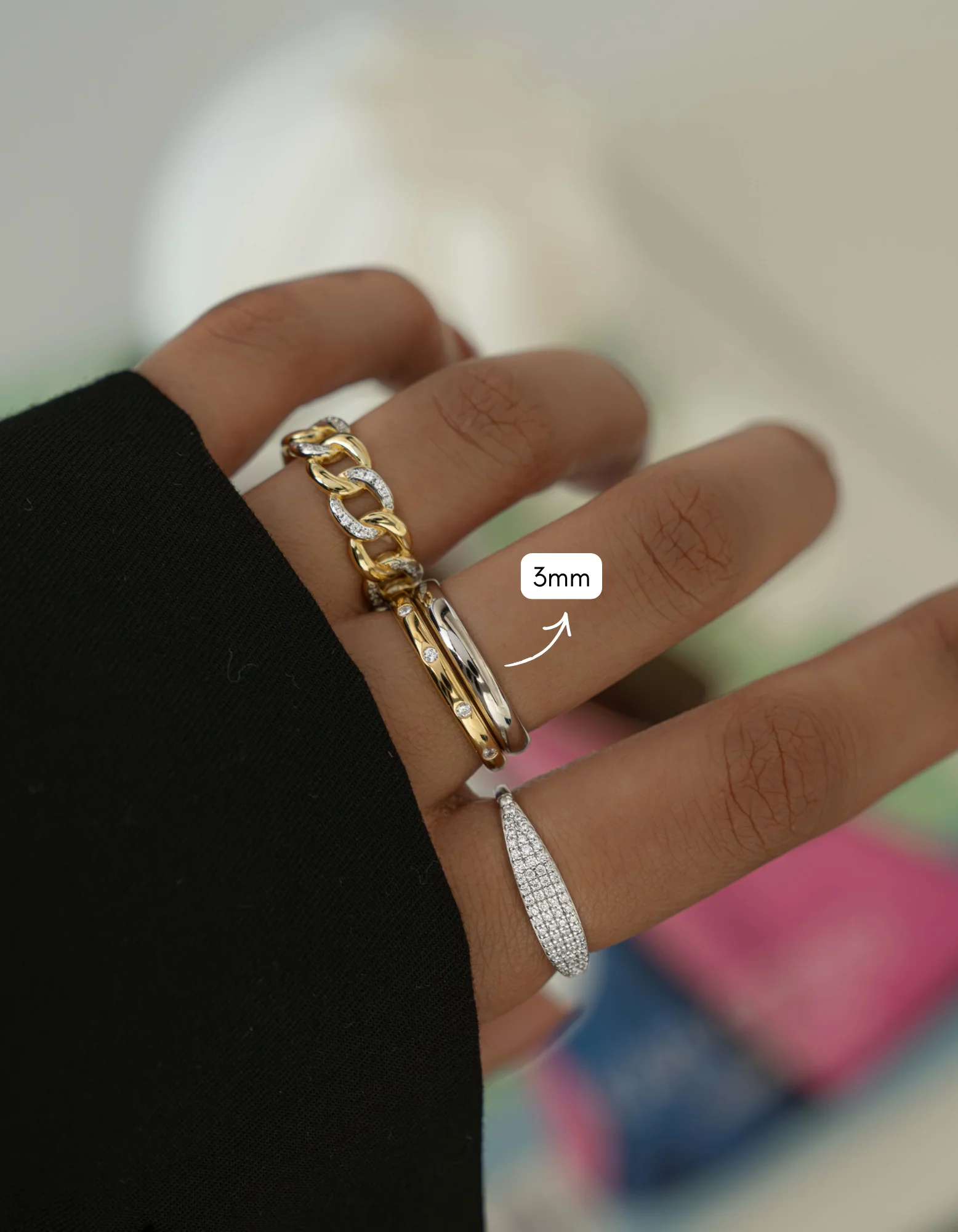 3mm Plain Band - Image 6